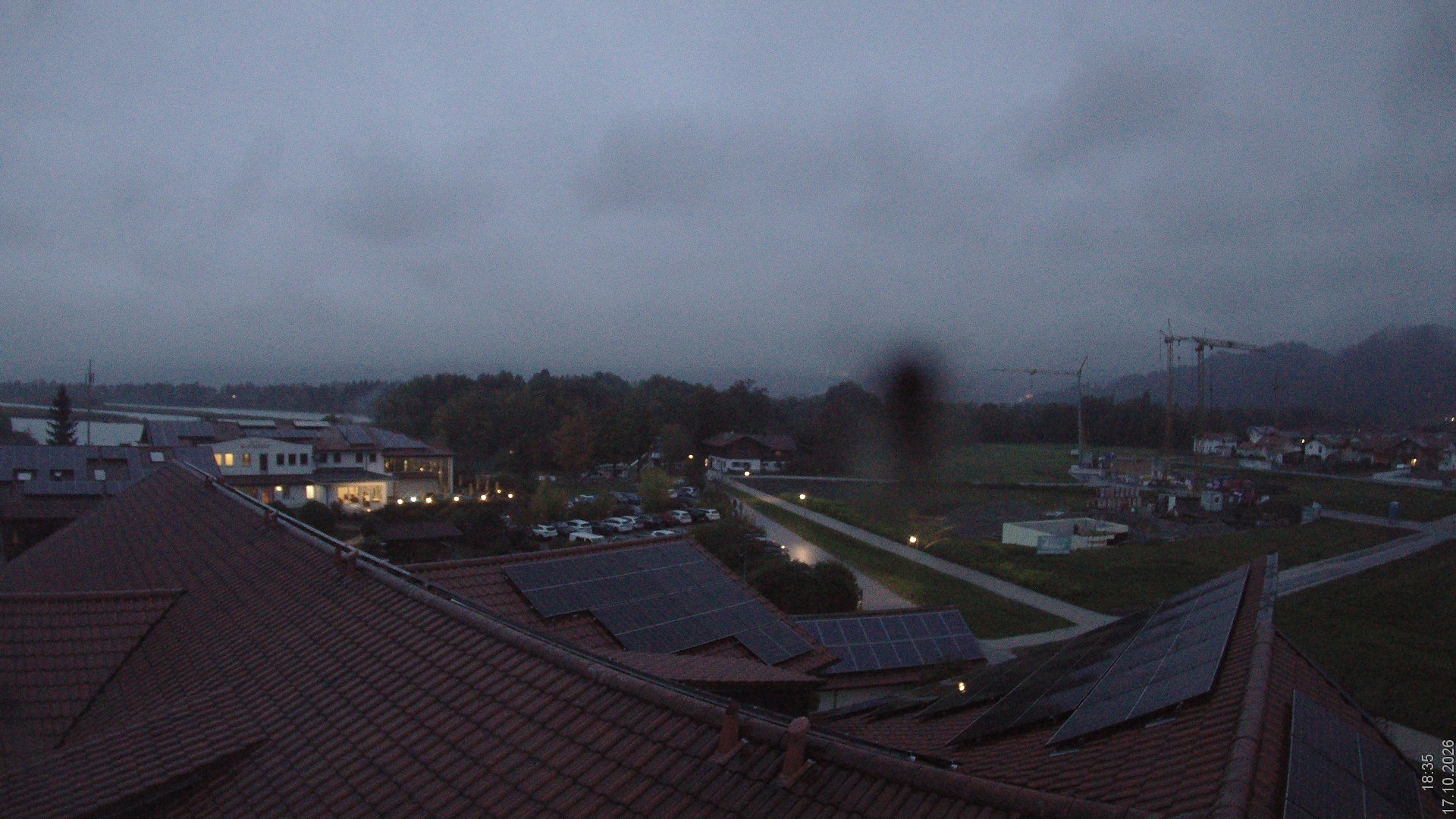 Archiv Foto Webcam Füssen: Ausblick vom Hotel Sommer