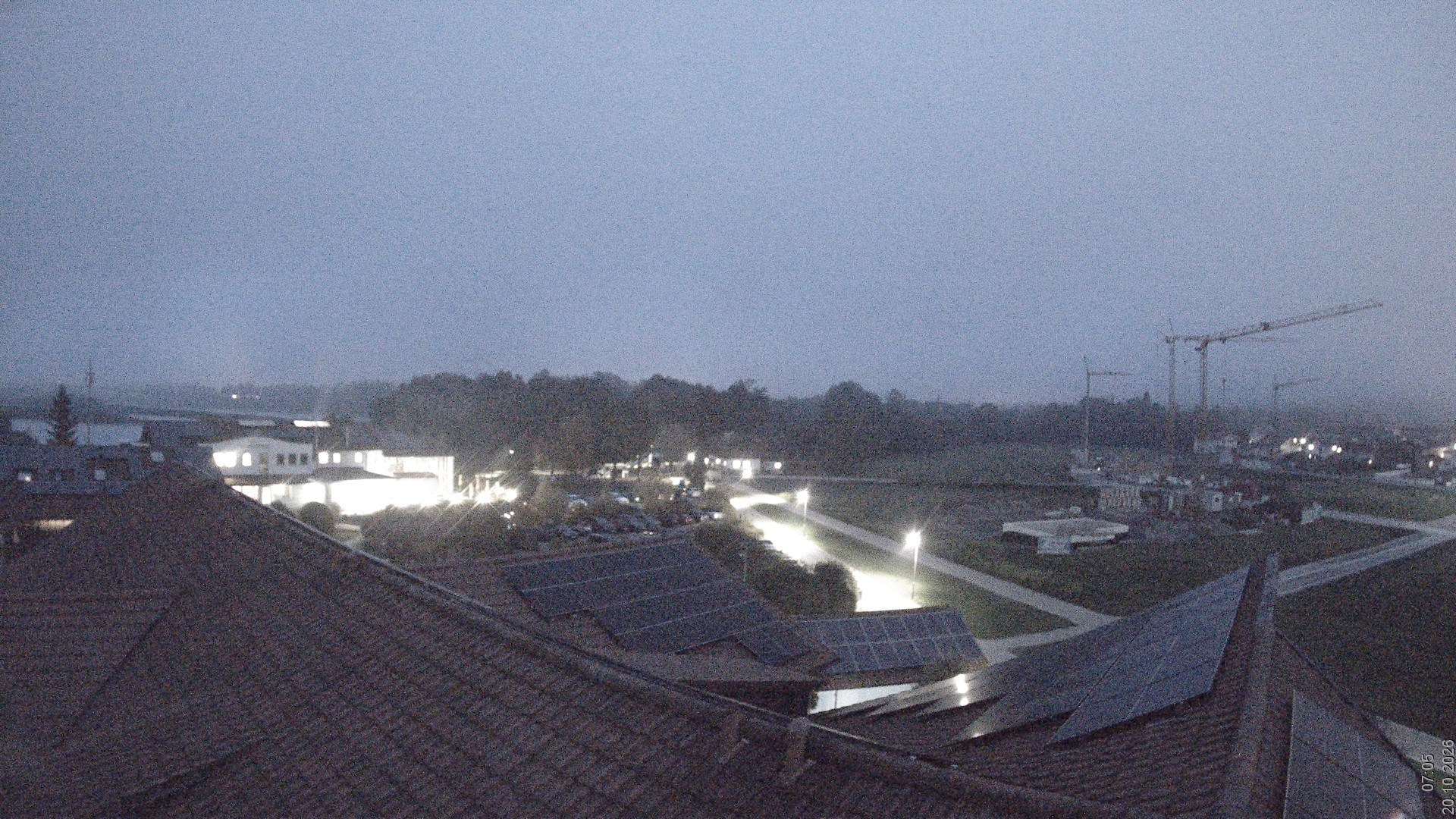 Archived image Webcam View from the Hotel Sommer (Allgäu)