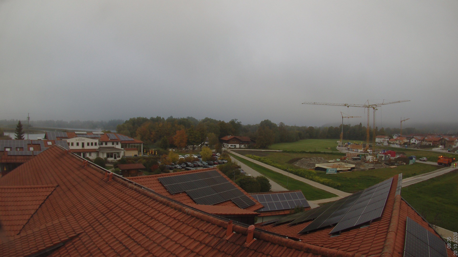 Archived image Webcam View from the Hotel Sommer (Allgäu)