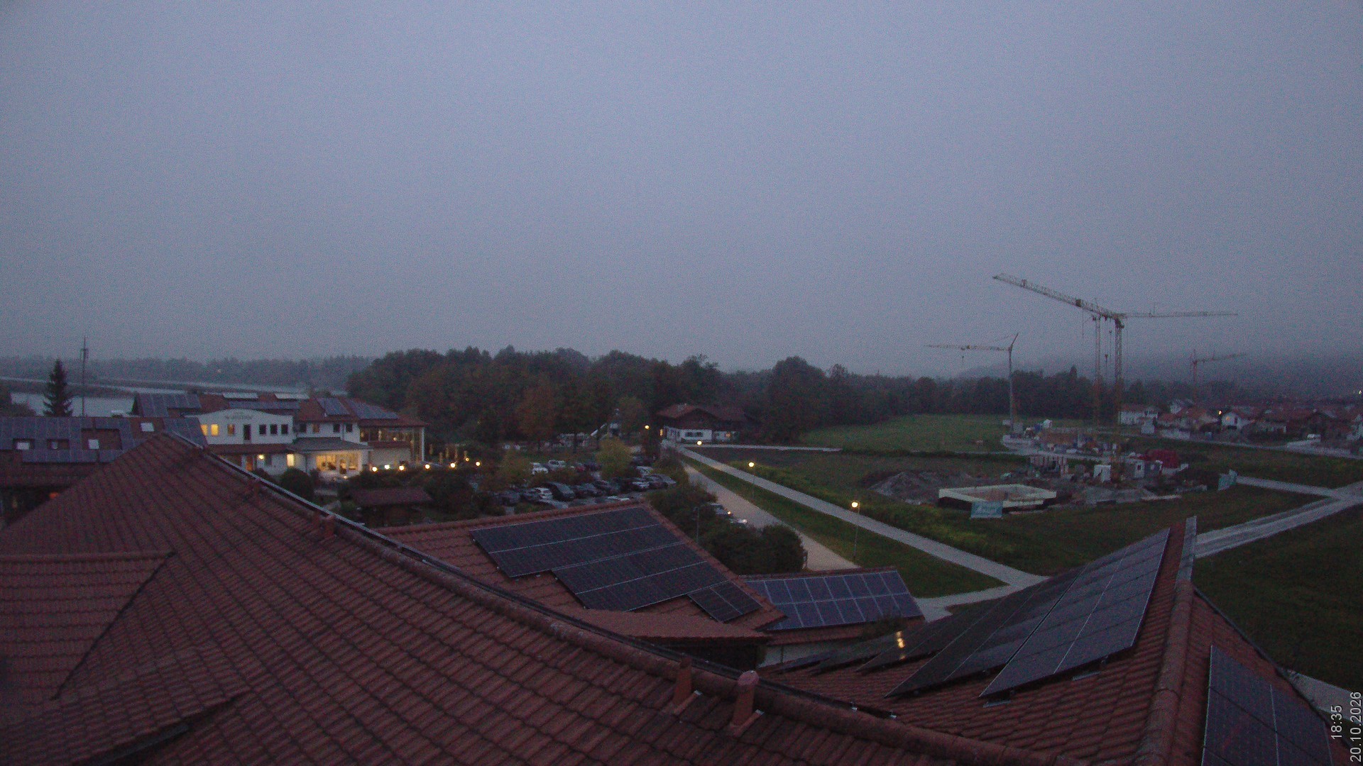Archived image Webcam View from the Hotel Sommer (Allgäu)