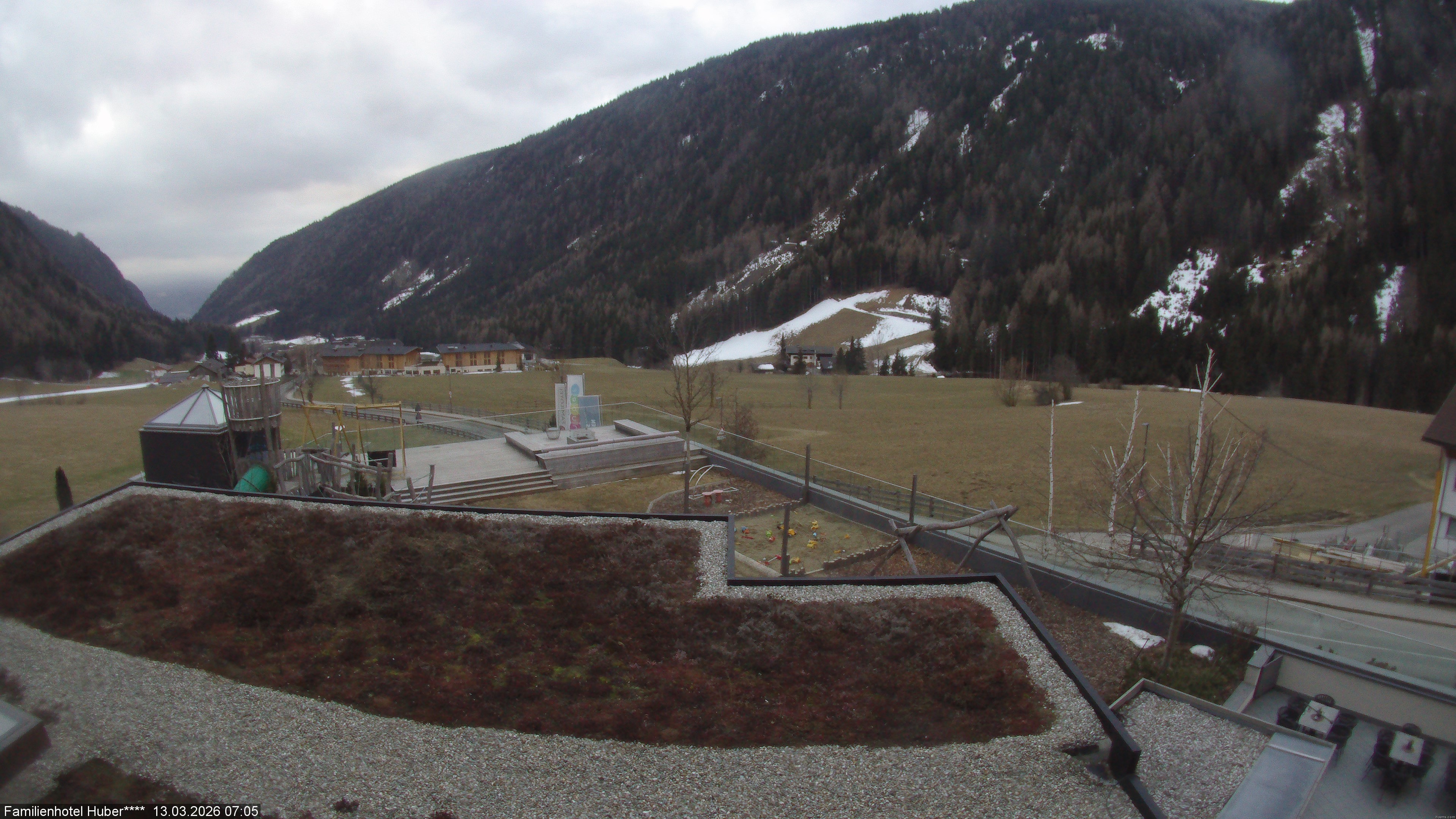 Archived image Webcam Family Hotel Huber (South Tyrol)