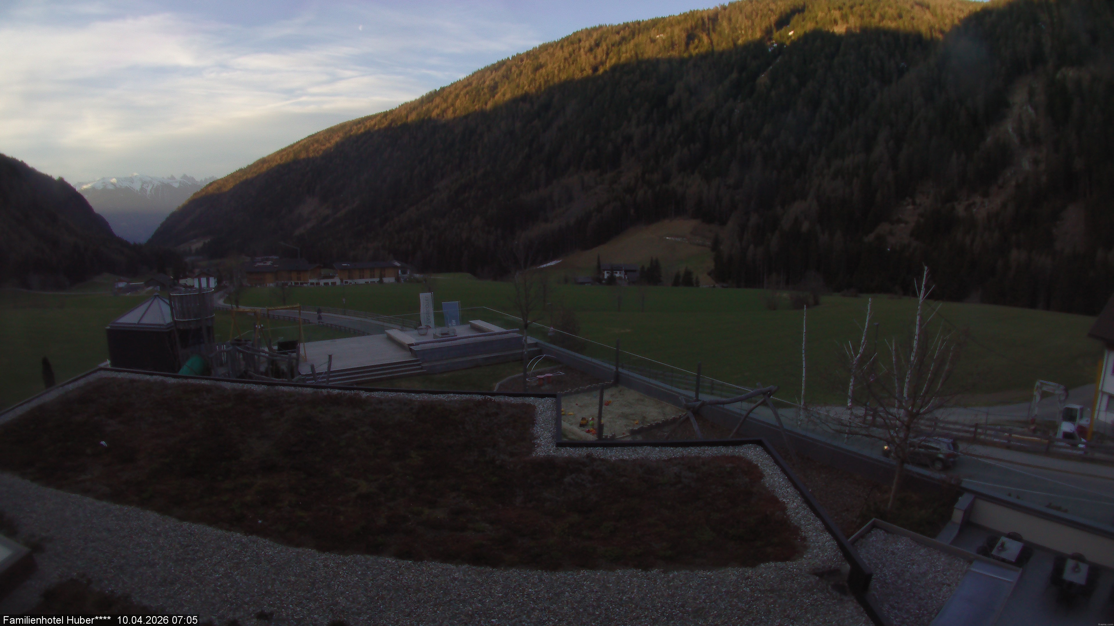 Archived image Webcam Family Hotel Huber (South Tyrol)