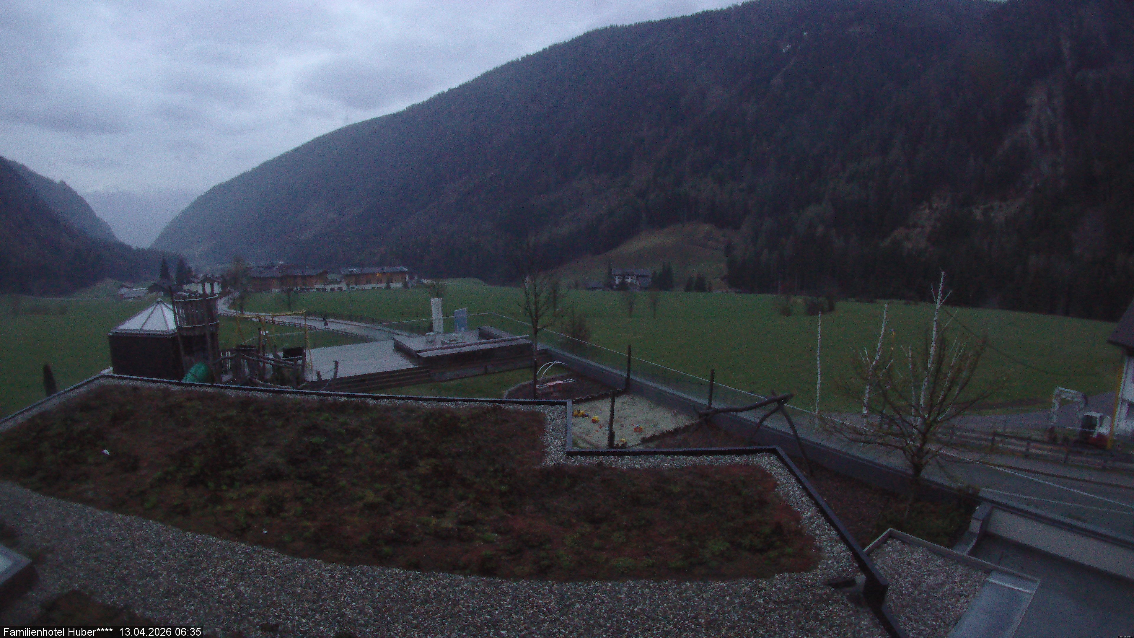 Archived image Webcam Family Hotel Huber (South Tyrol)