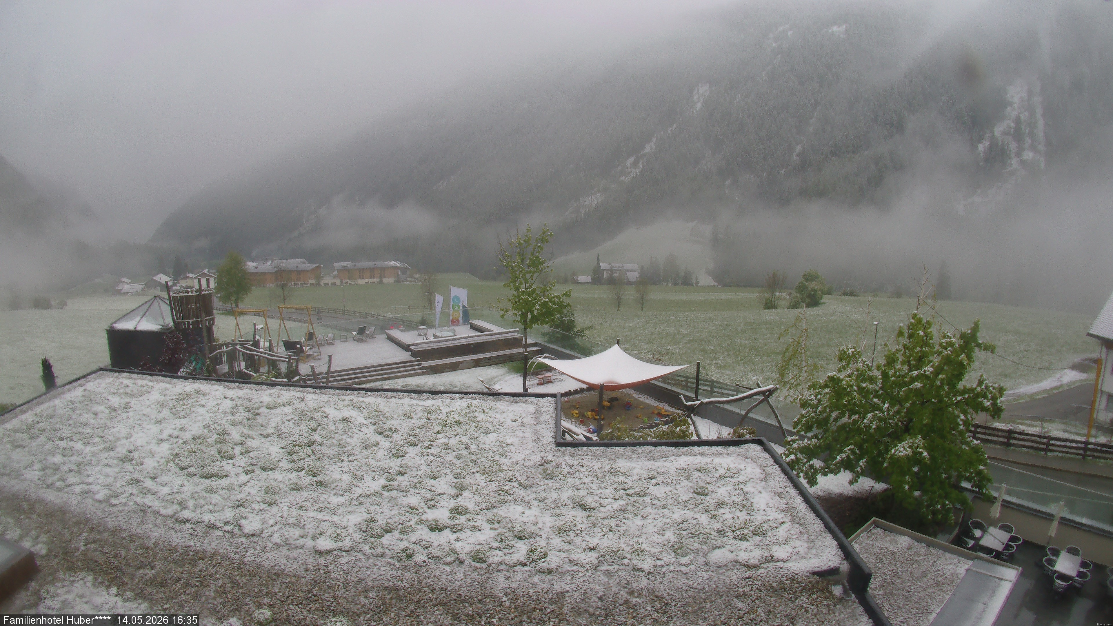 Archiv Foto Webcam Familienhotel Huber - Südtirol