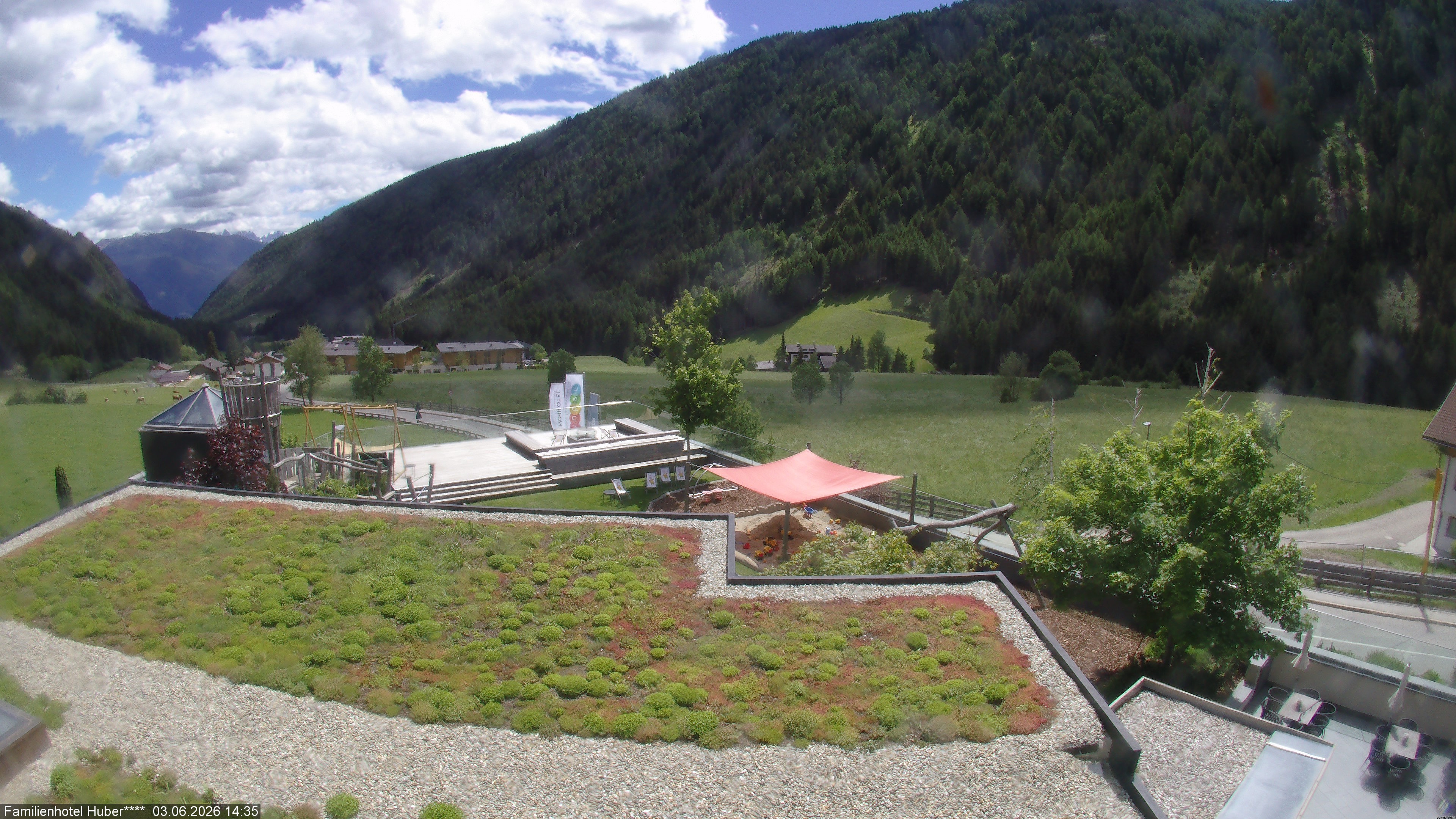 Archiv Foto Webcam Familienhotel Huber - Südtirol