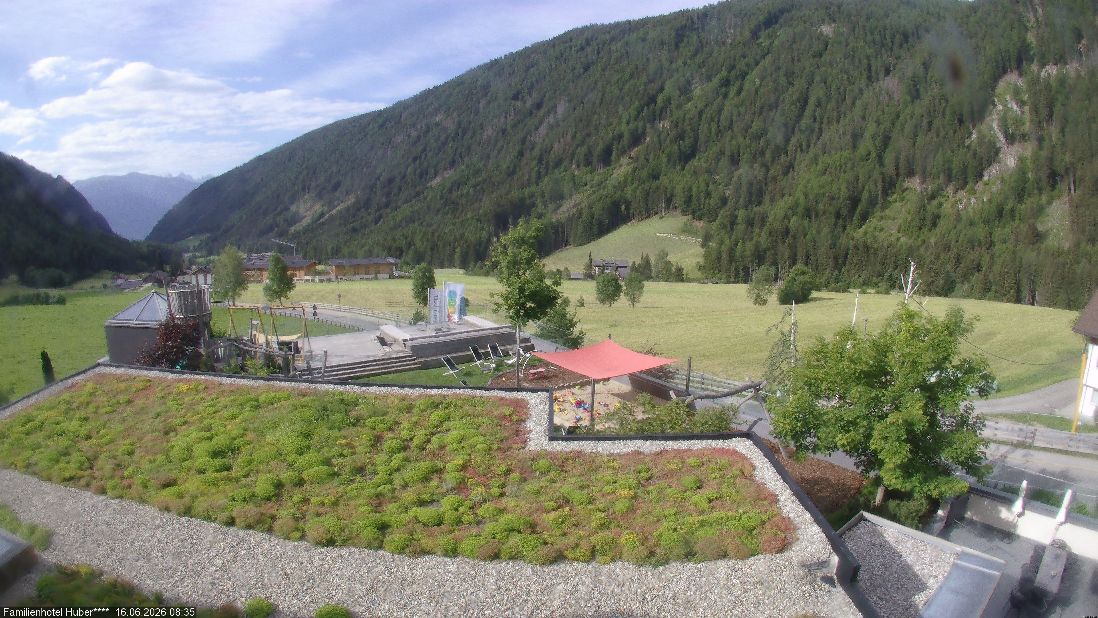 Archiv Foto Webcam Familienhotel Huber - Südtirol