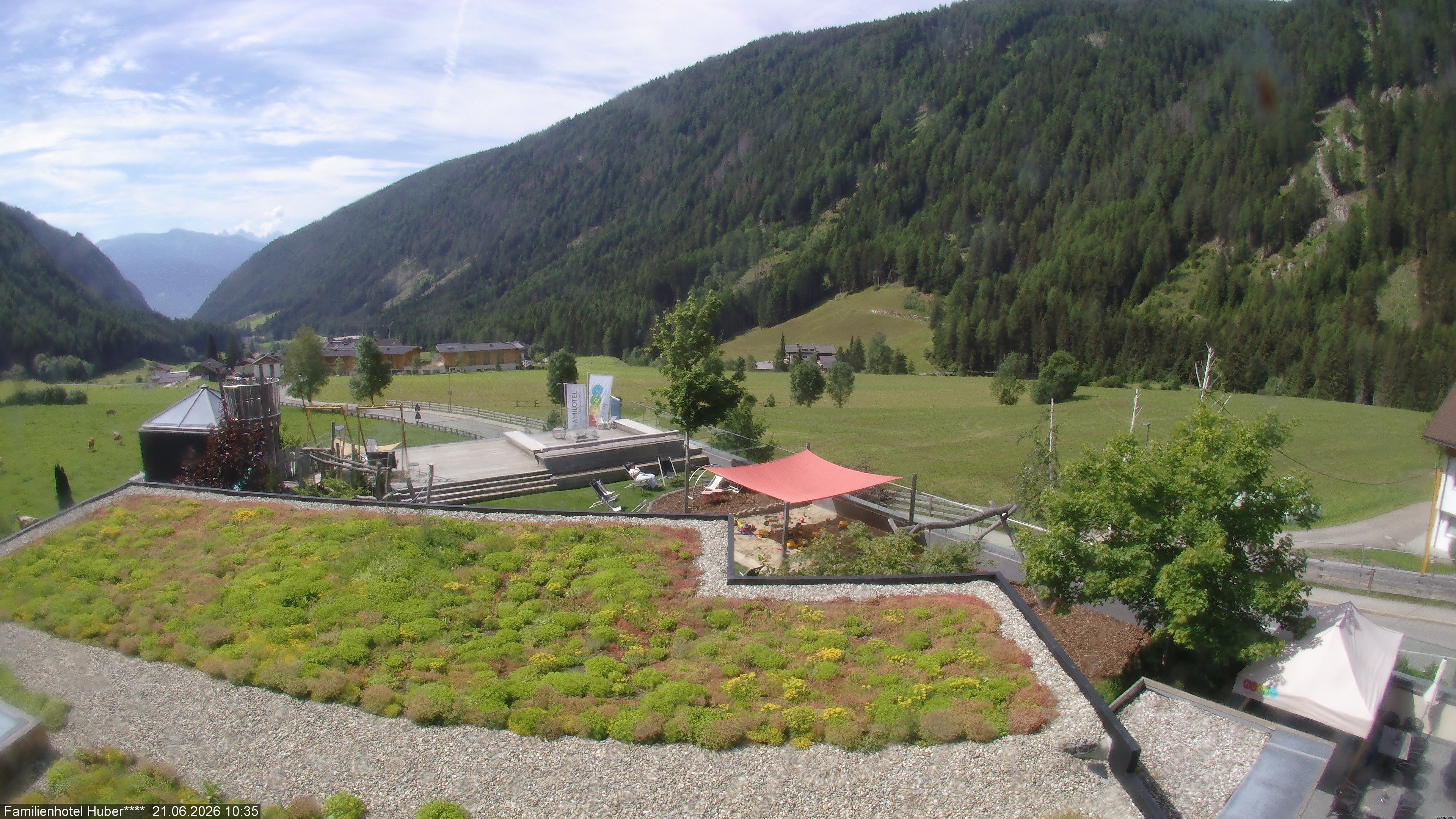 Archiv Foto Webcam Familienhotel Huber - Südtirol