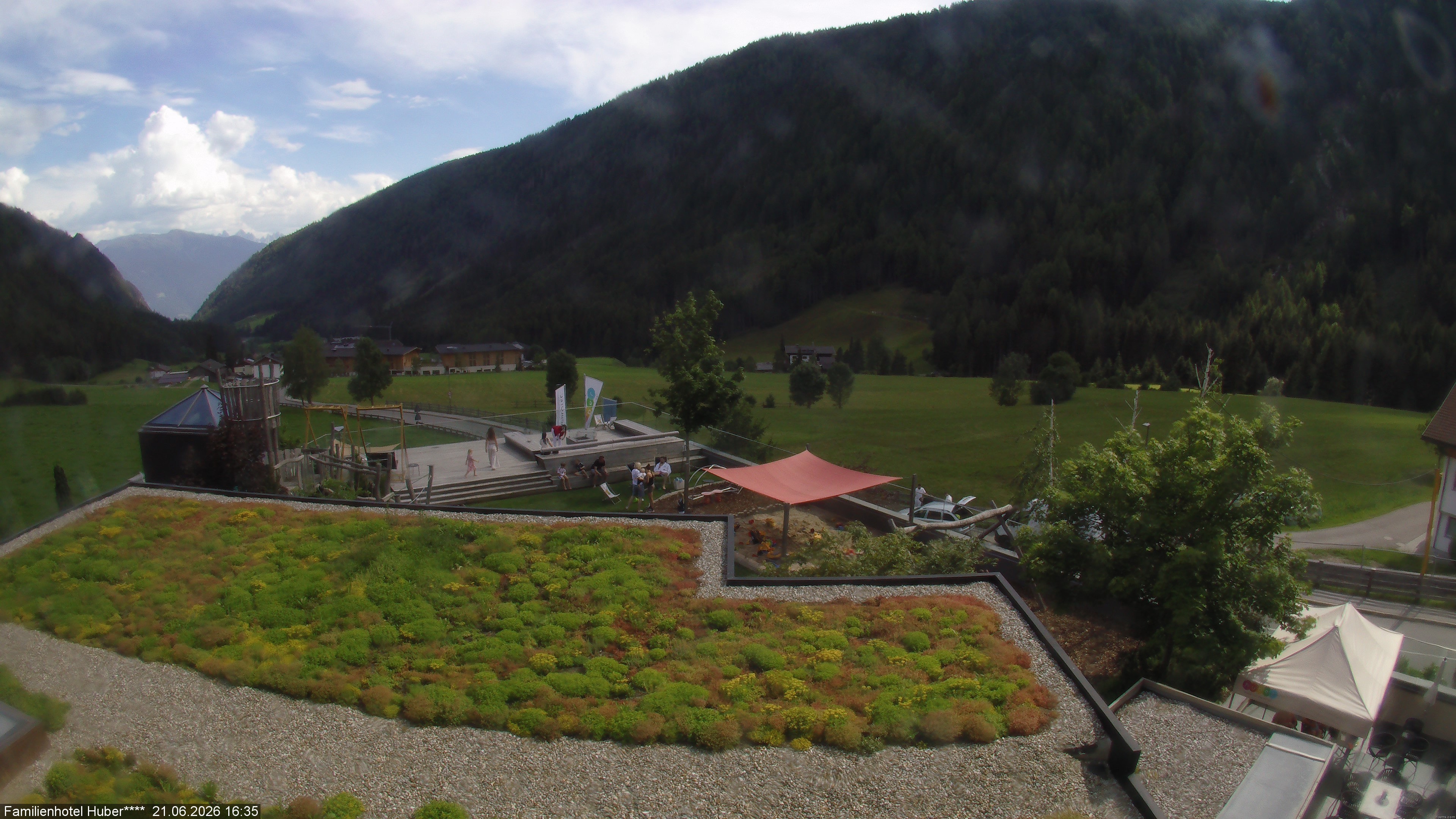 Archiv Foto Webcam Familienhotel Huber - Südtirol