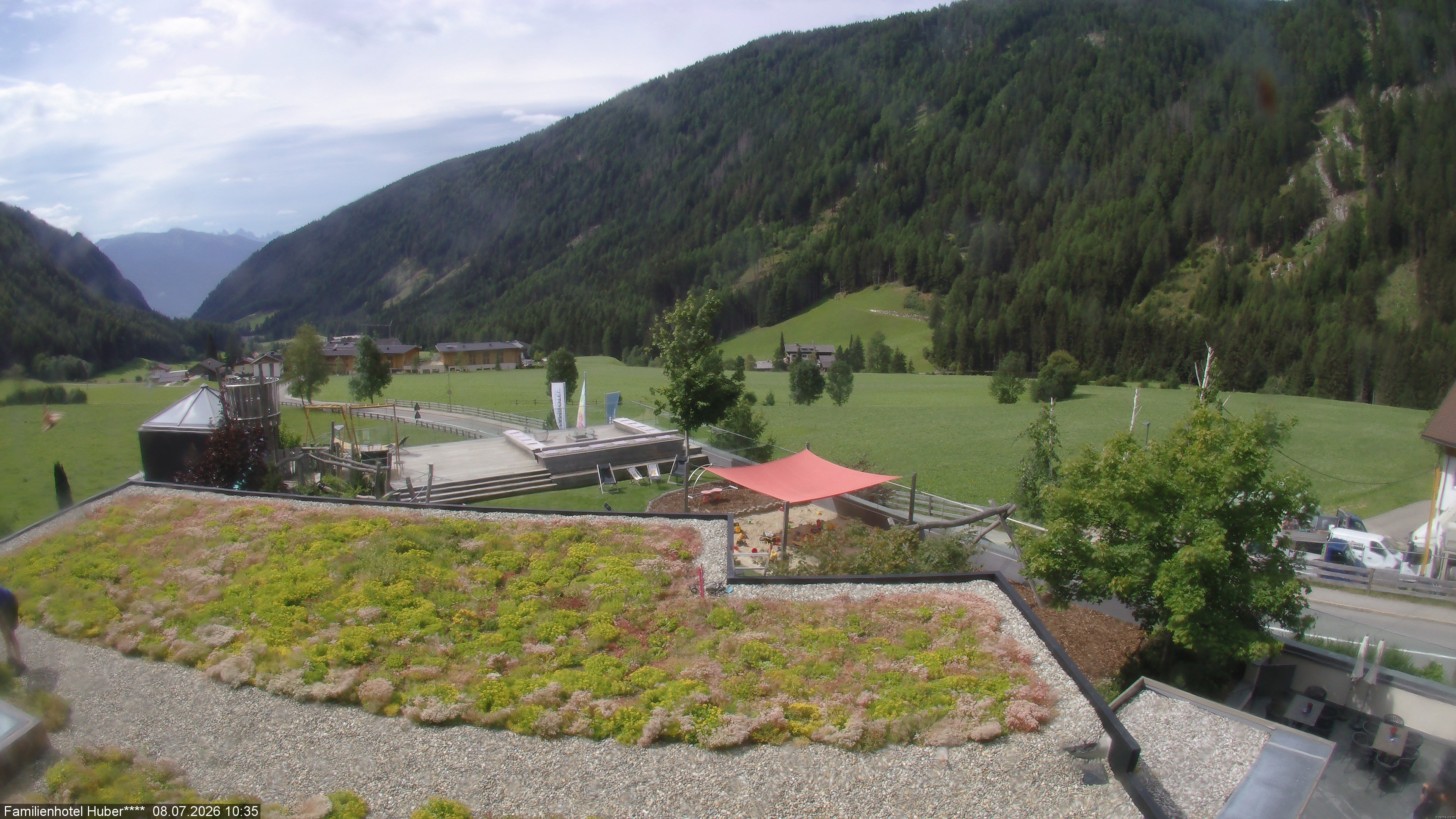 Archiv Foto Webcam Familienhotel Huber - Südtirol