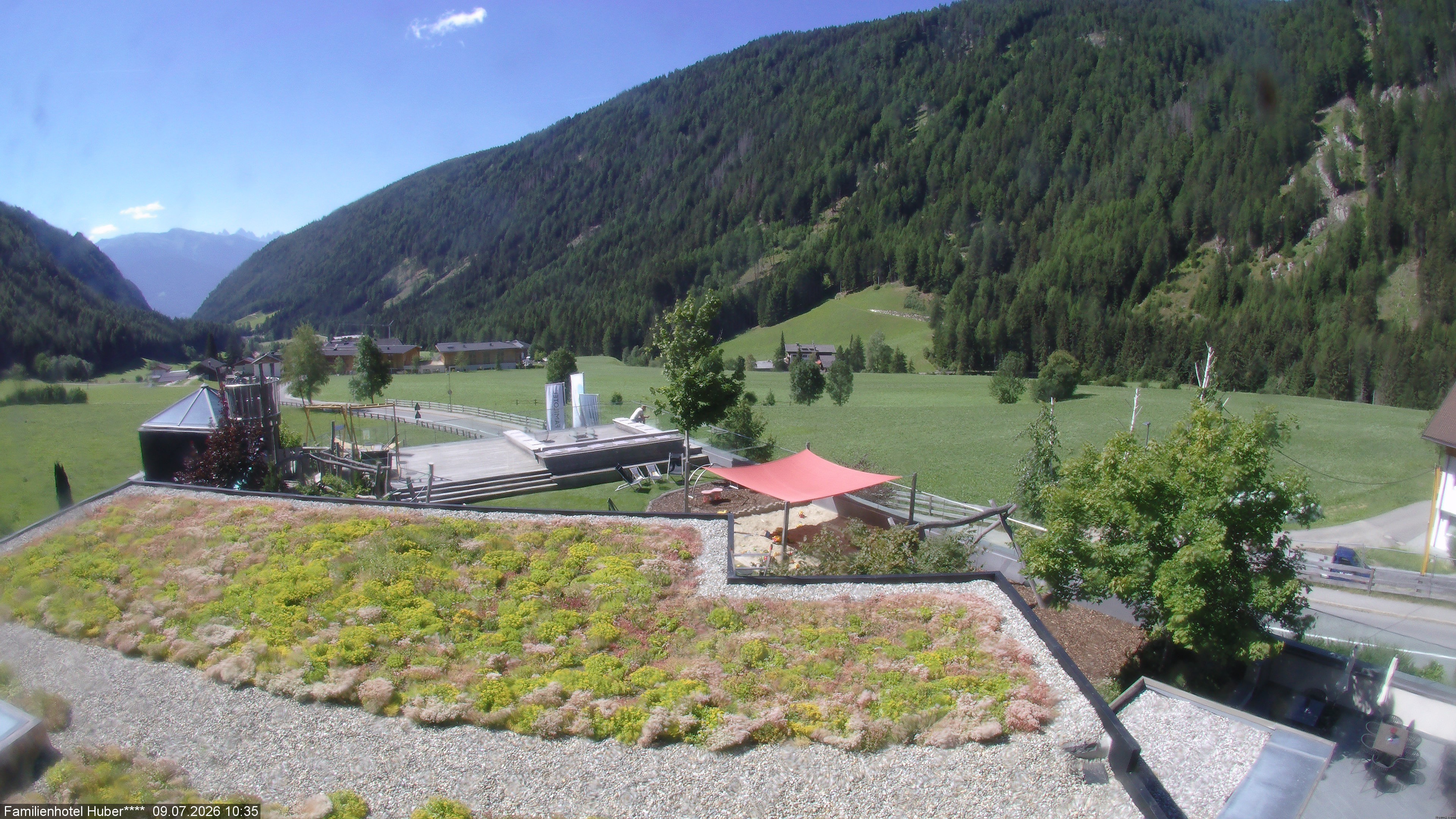 Archiv Foto Webcam Familienhotel Huber - Südtirol