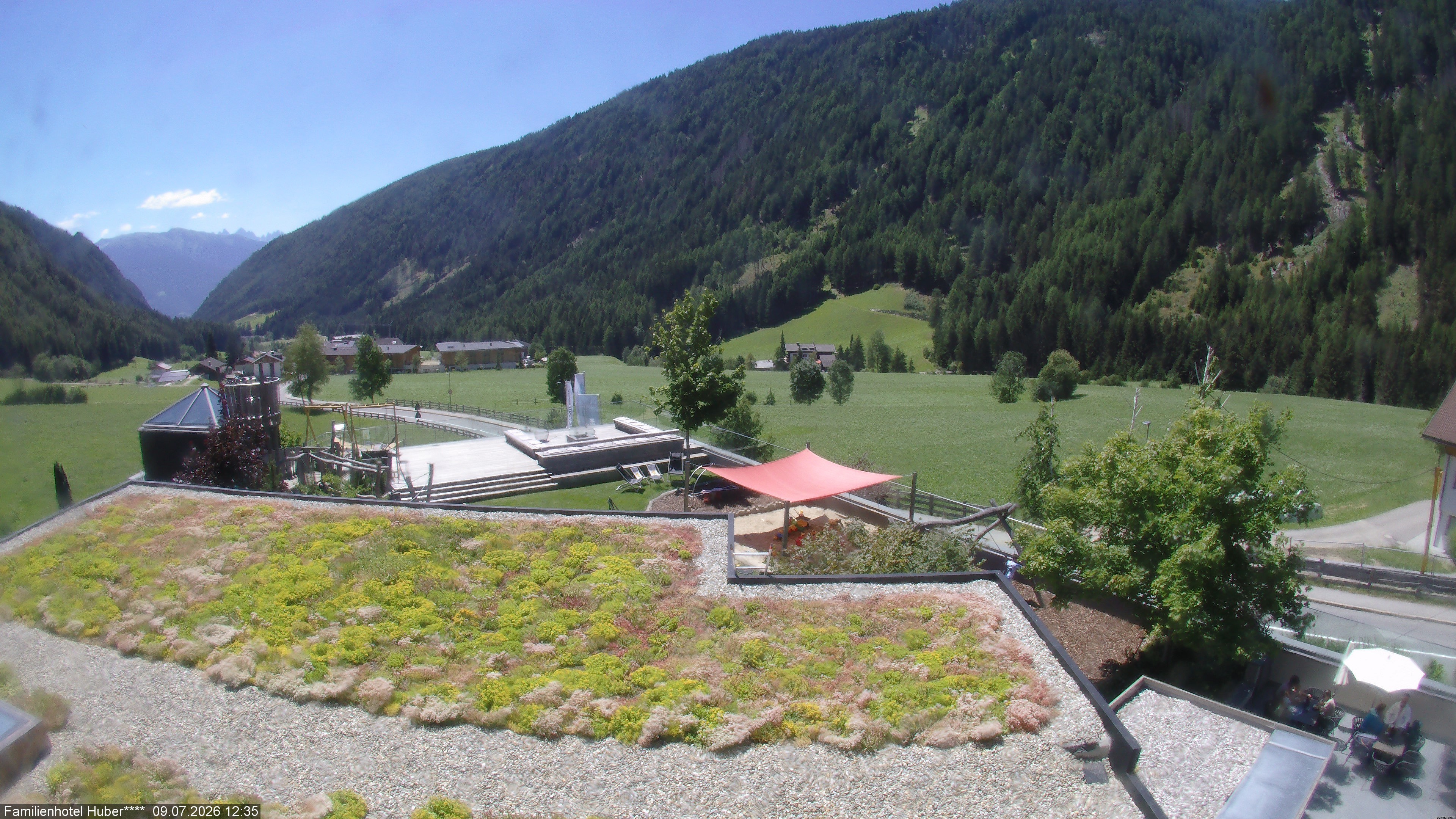 Archiv Foto Webcam Familienhotel Huber - Südtirol