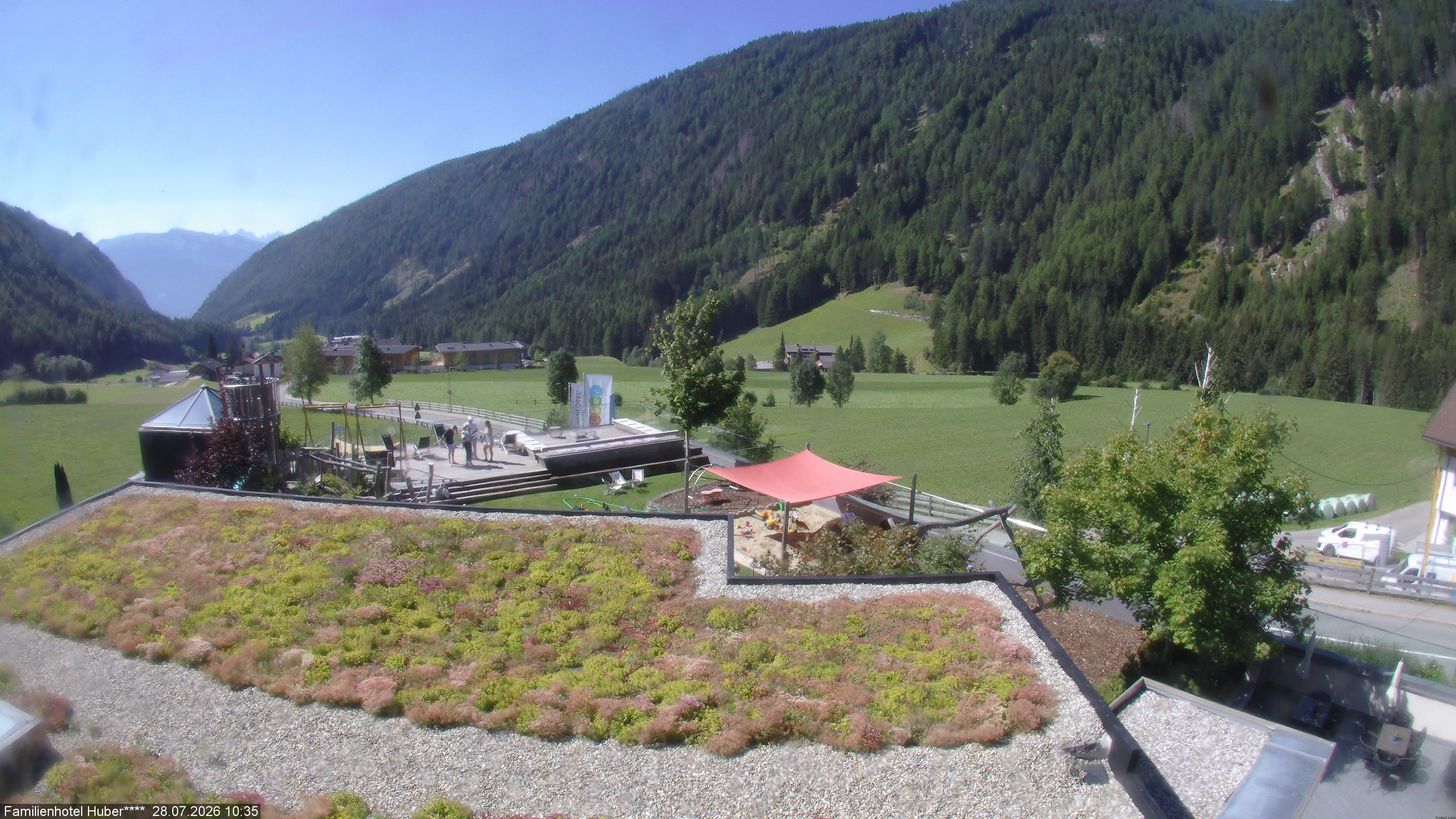 Archiv Foto Webcam Familienhotel Huber - Südtirol