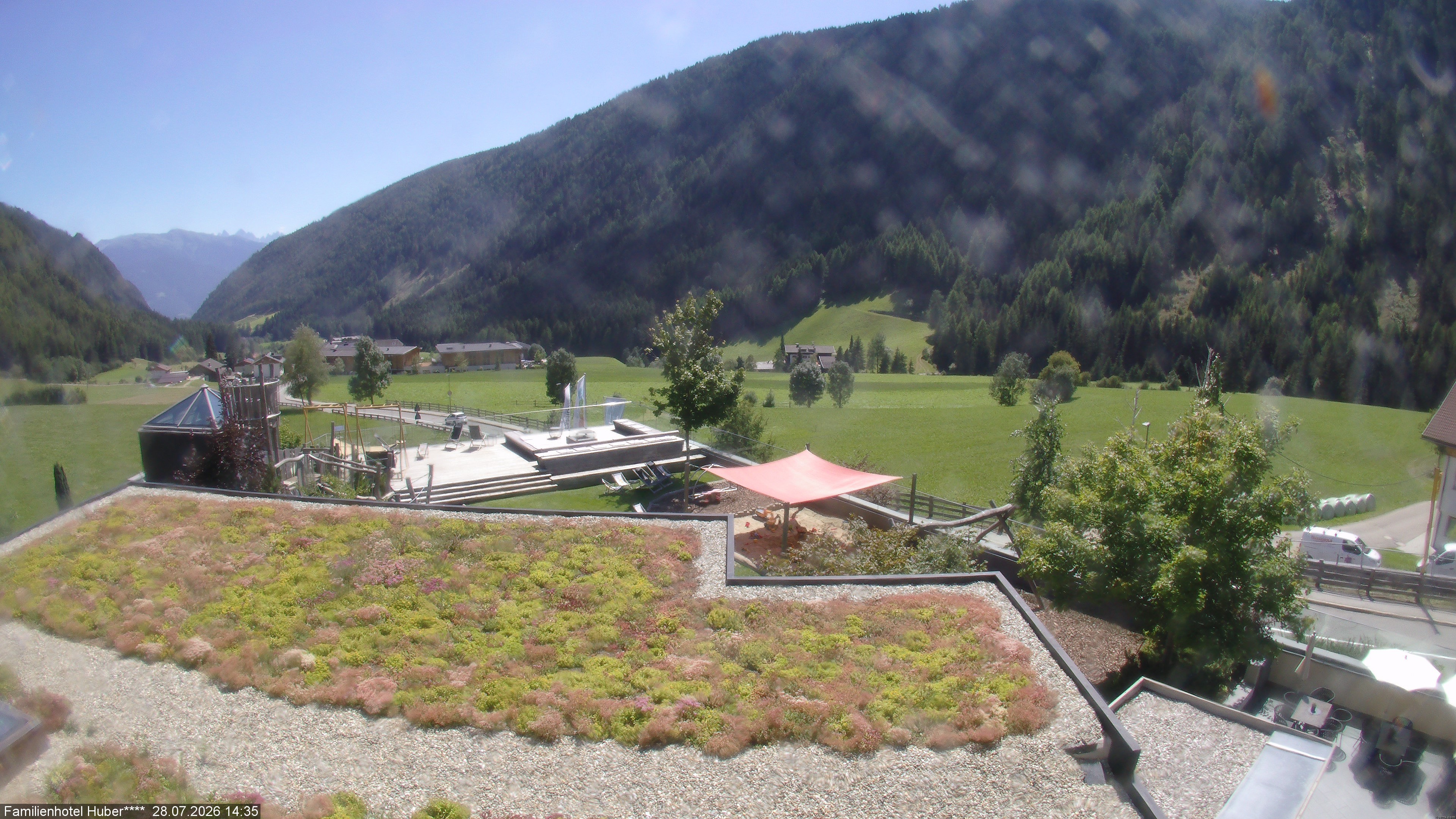 Archiv Foto Webcam Familienhotel Huber - Südtirol