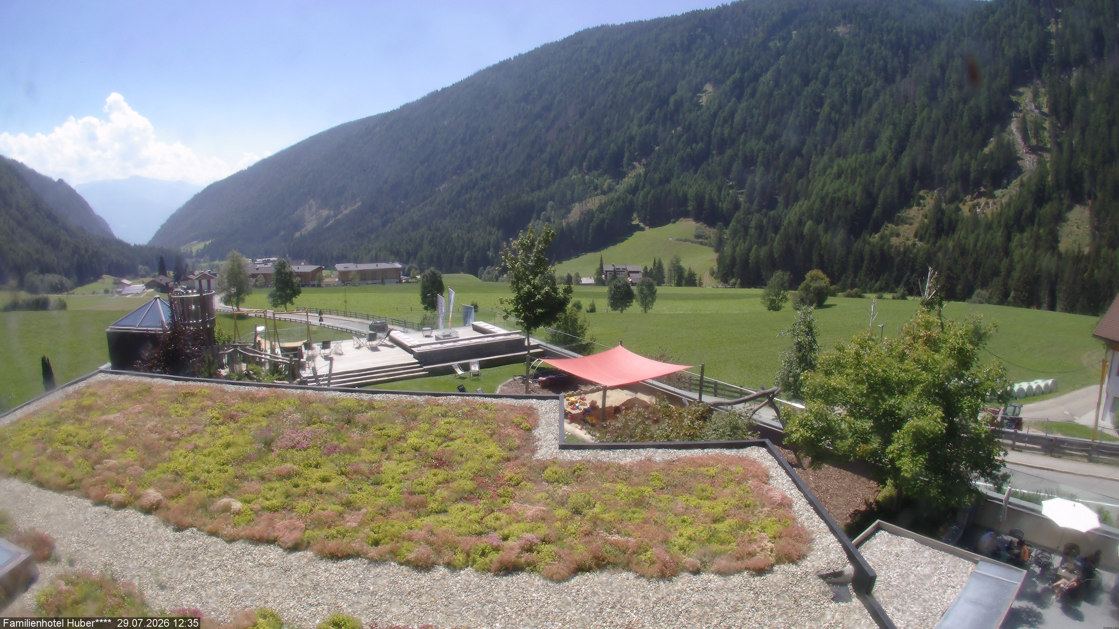 Archiv Foto Webcam Familienhotel Huber - Südtirol