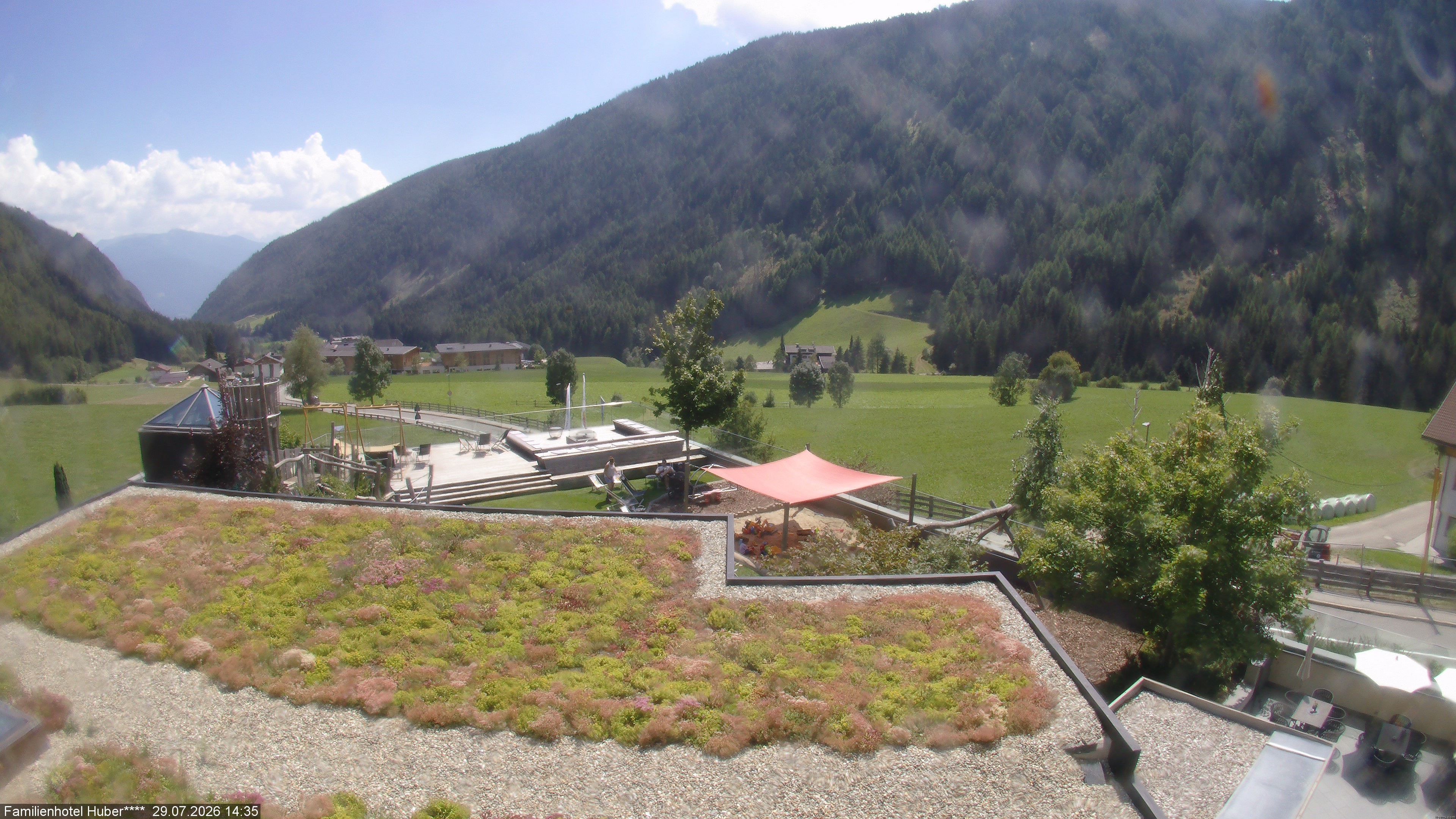 Archiv Foto Webcam Familienhotel Huber - Südtirol