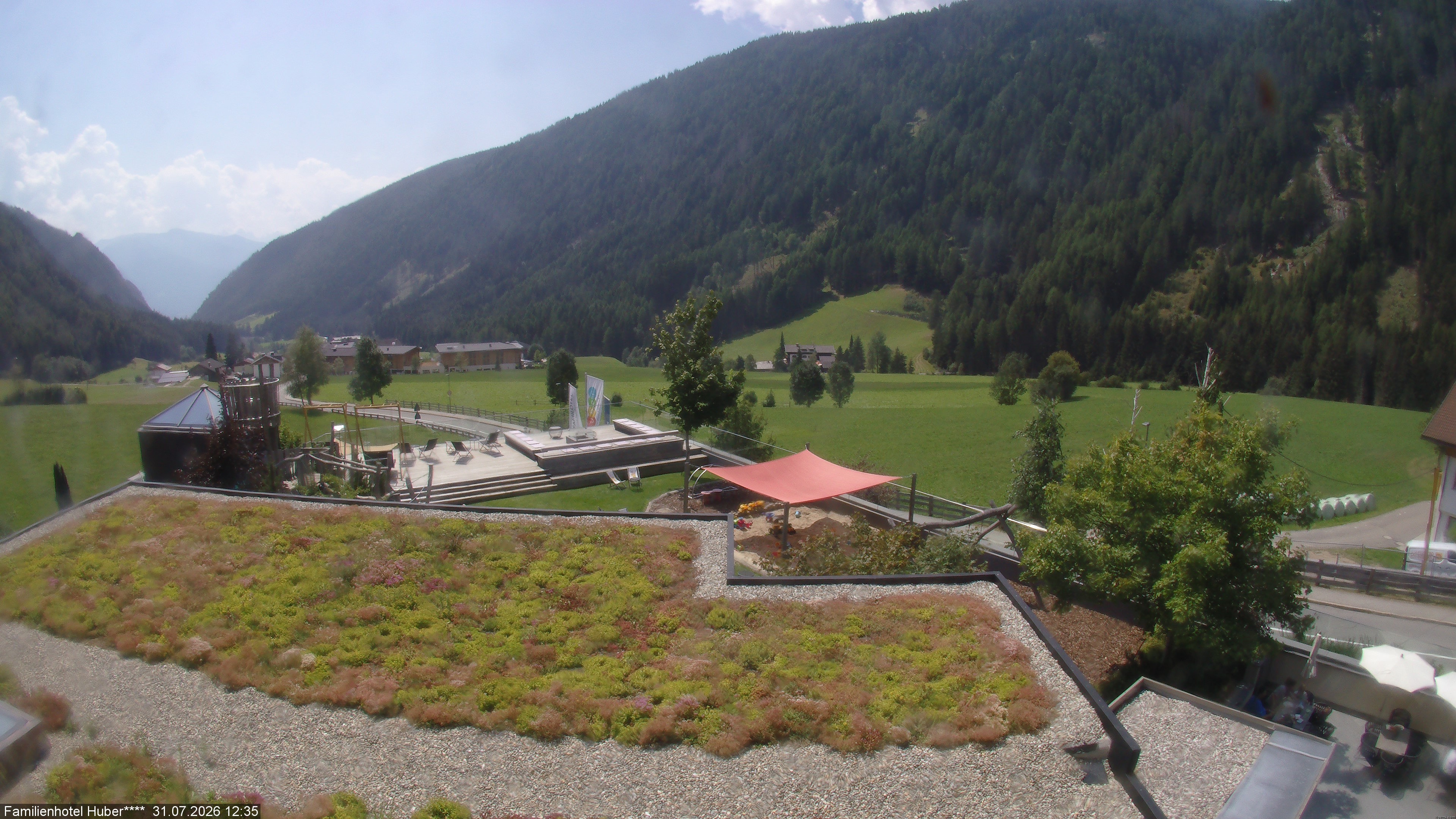 Archiv Foto Webcam Familienhotel Huber - Südtirol