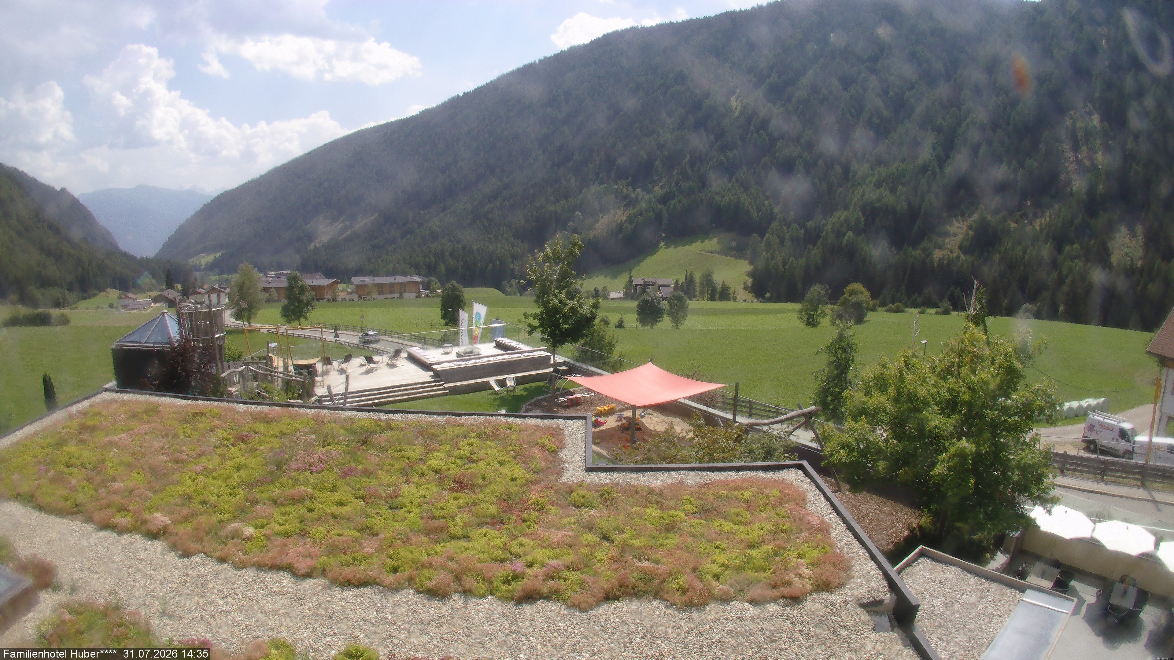 Archiv Foto Webcam Familienhotel Huber - Südtirol
