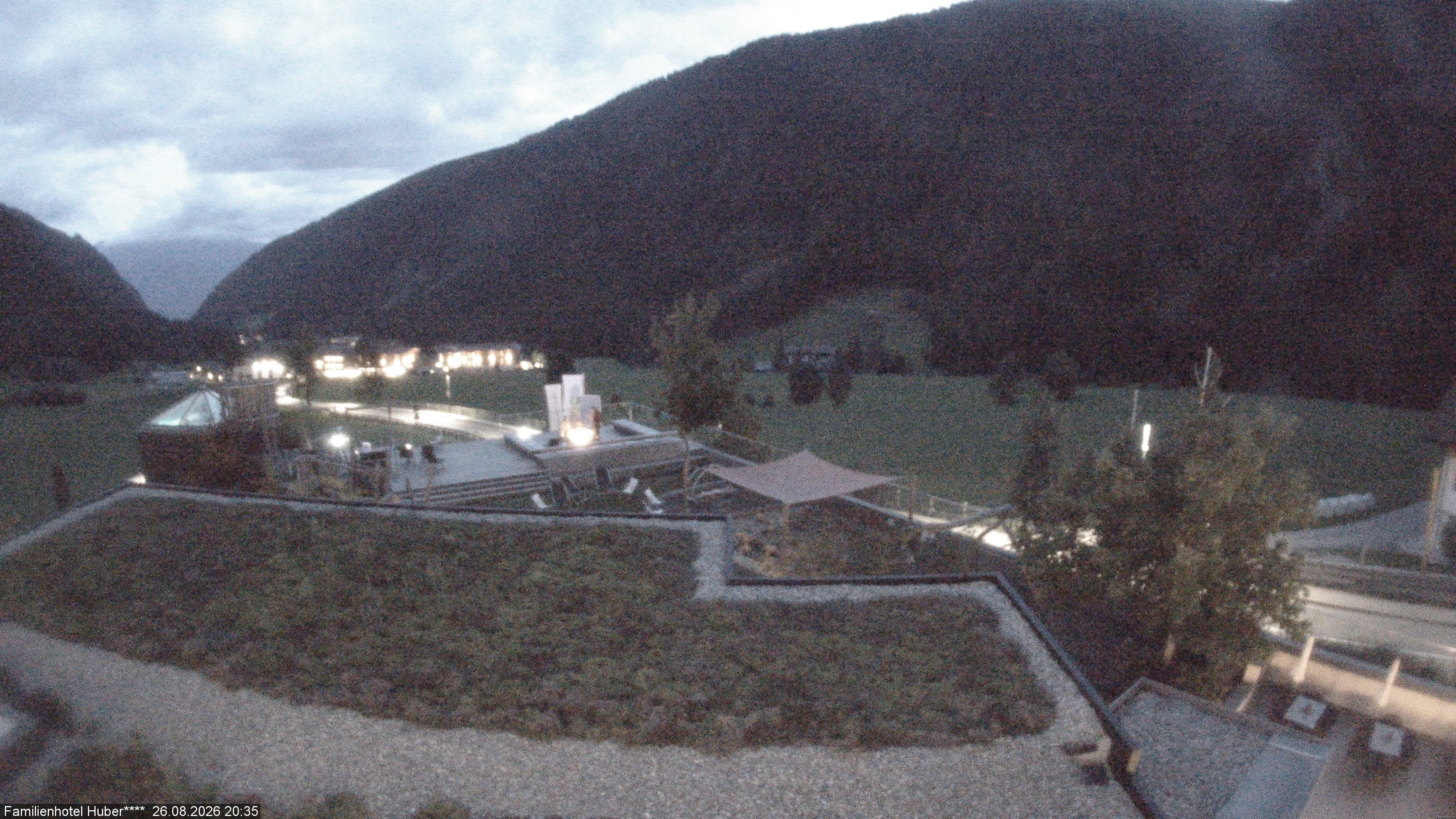 Archived image Webcam Family Hotel Huber (South Tyrol)