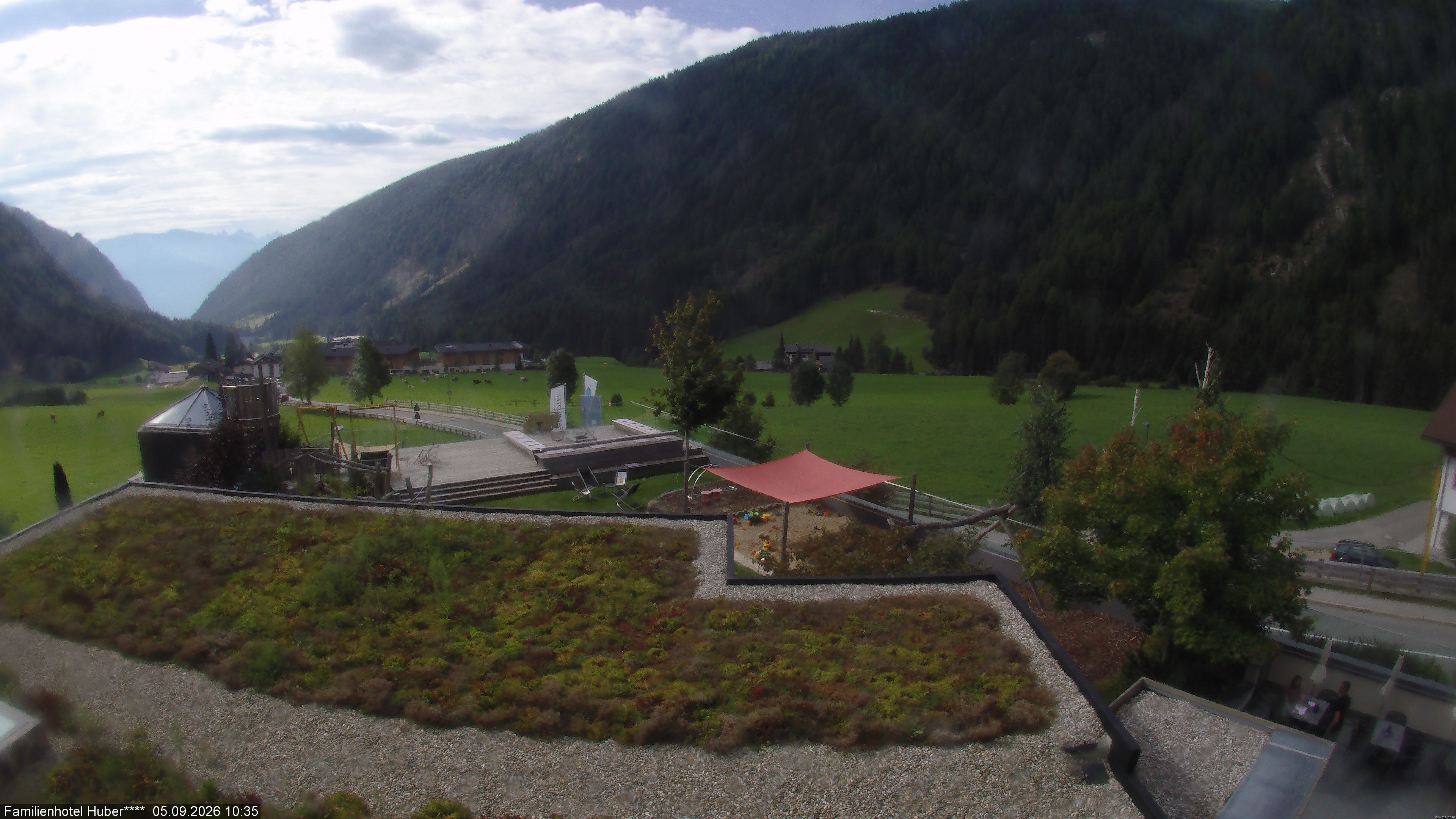 Archiv Foto Webcam Familienhotel Huber - Südtirol