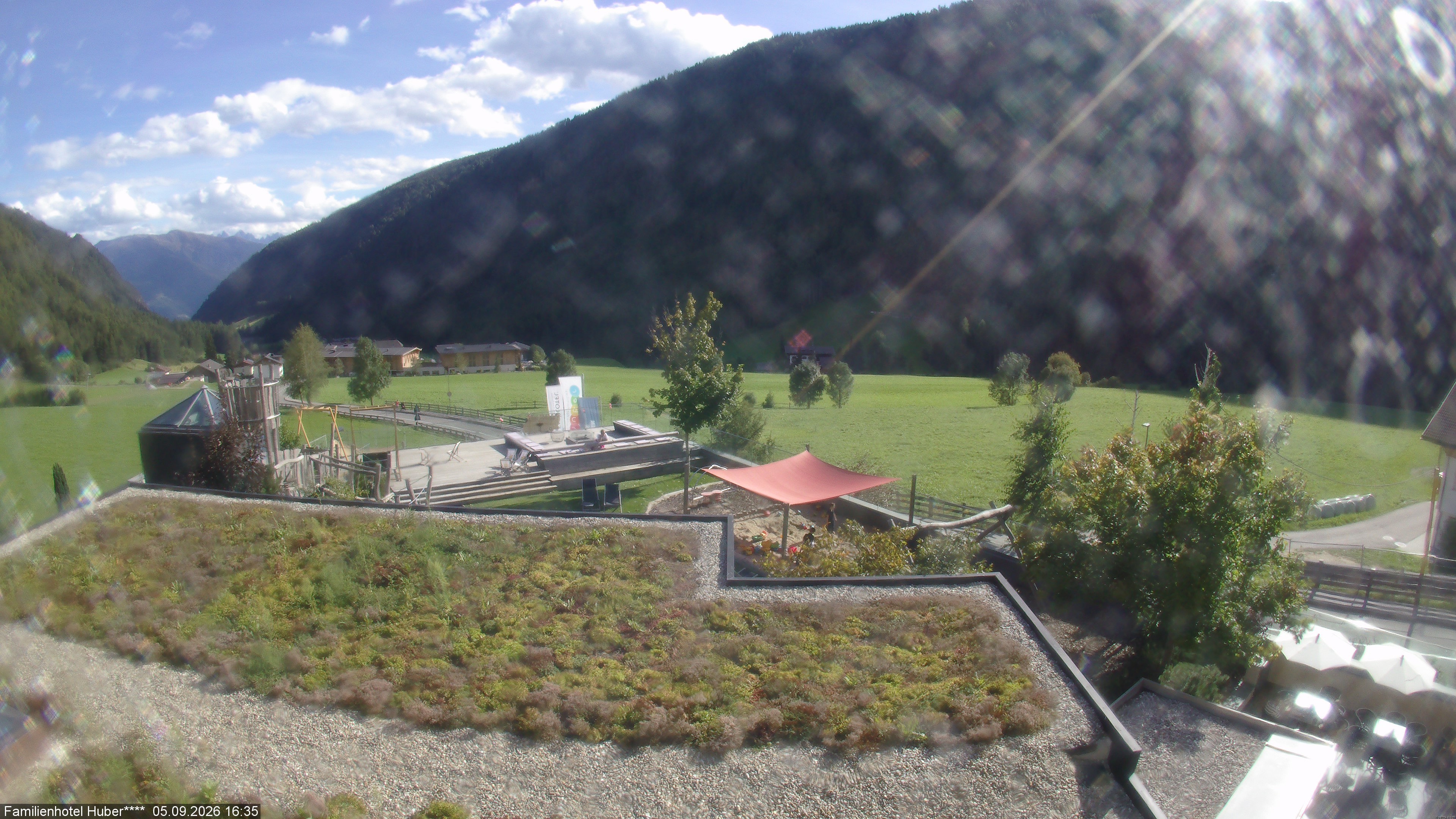 Archiv Foto Webcam Familienhotel Huber - Südtirol
