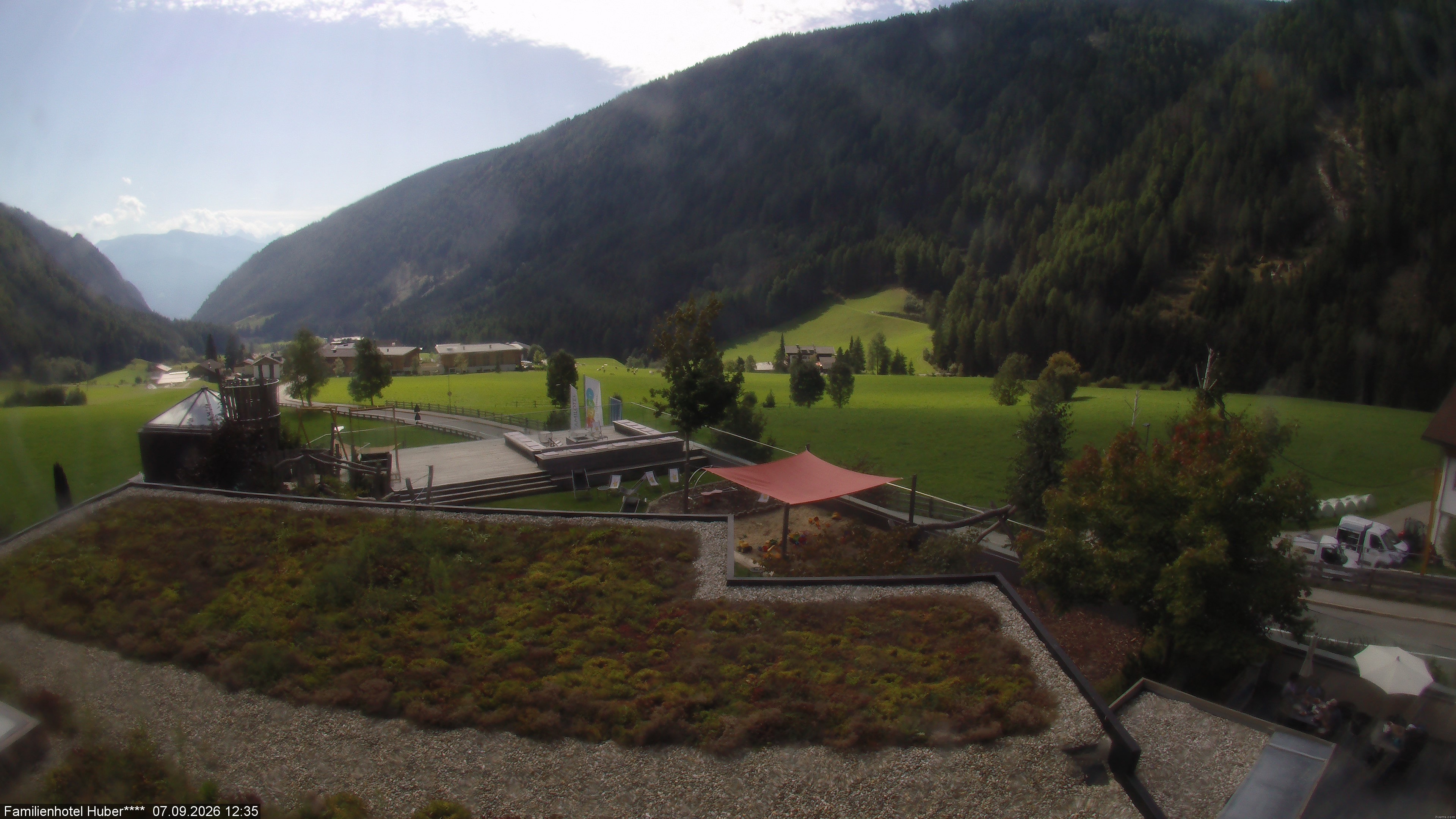 Archiv Foto Webcam Familienhotel Huber - Südtirol