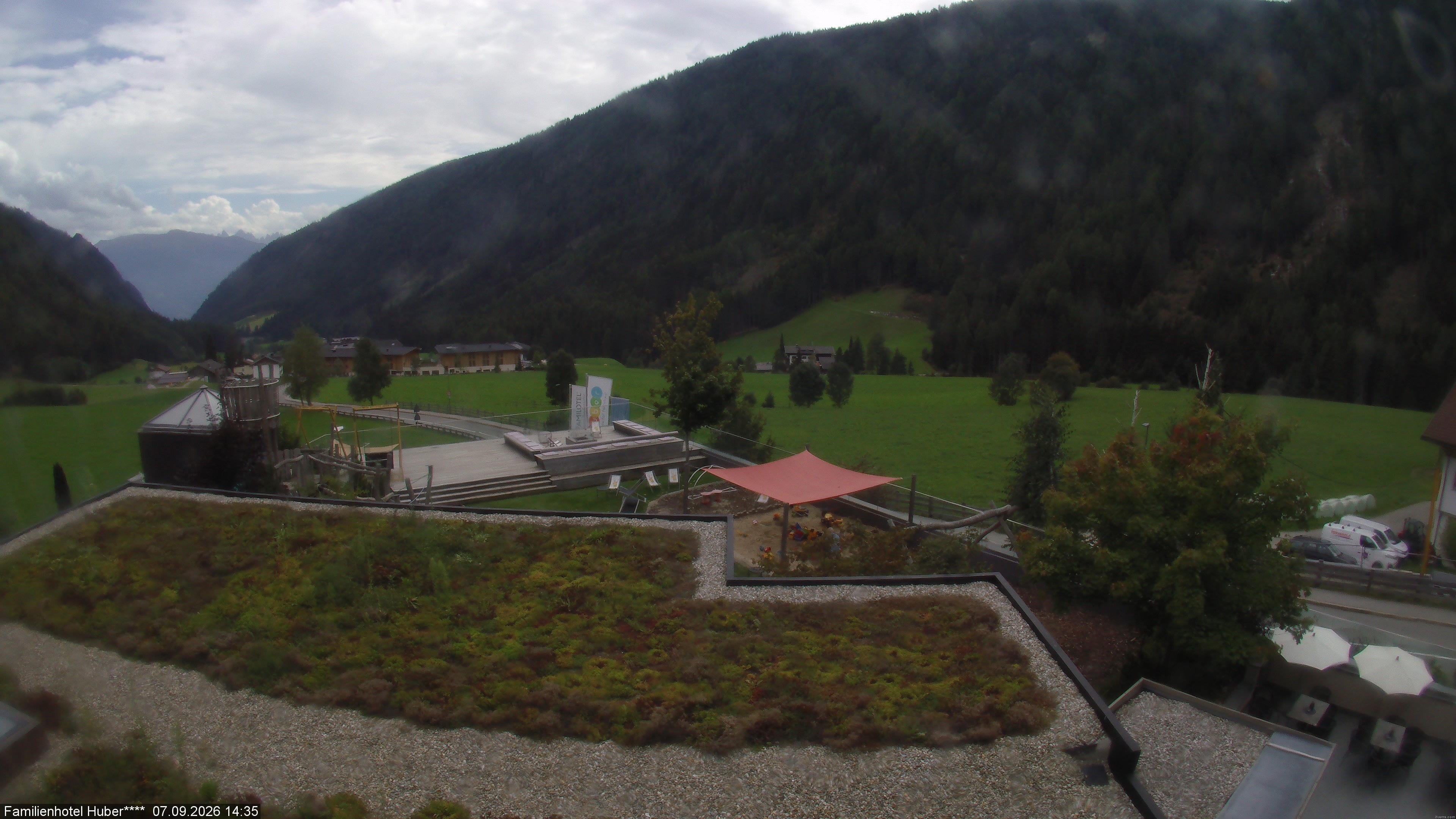 Archiv Foto Webcam Familienhotel Huber - Südtirol