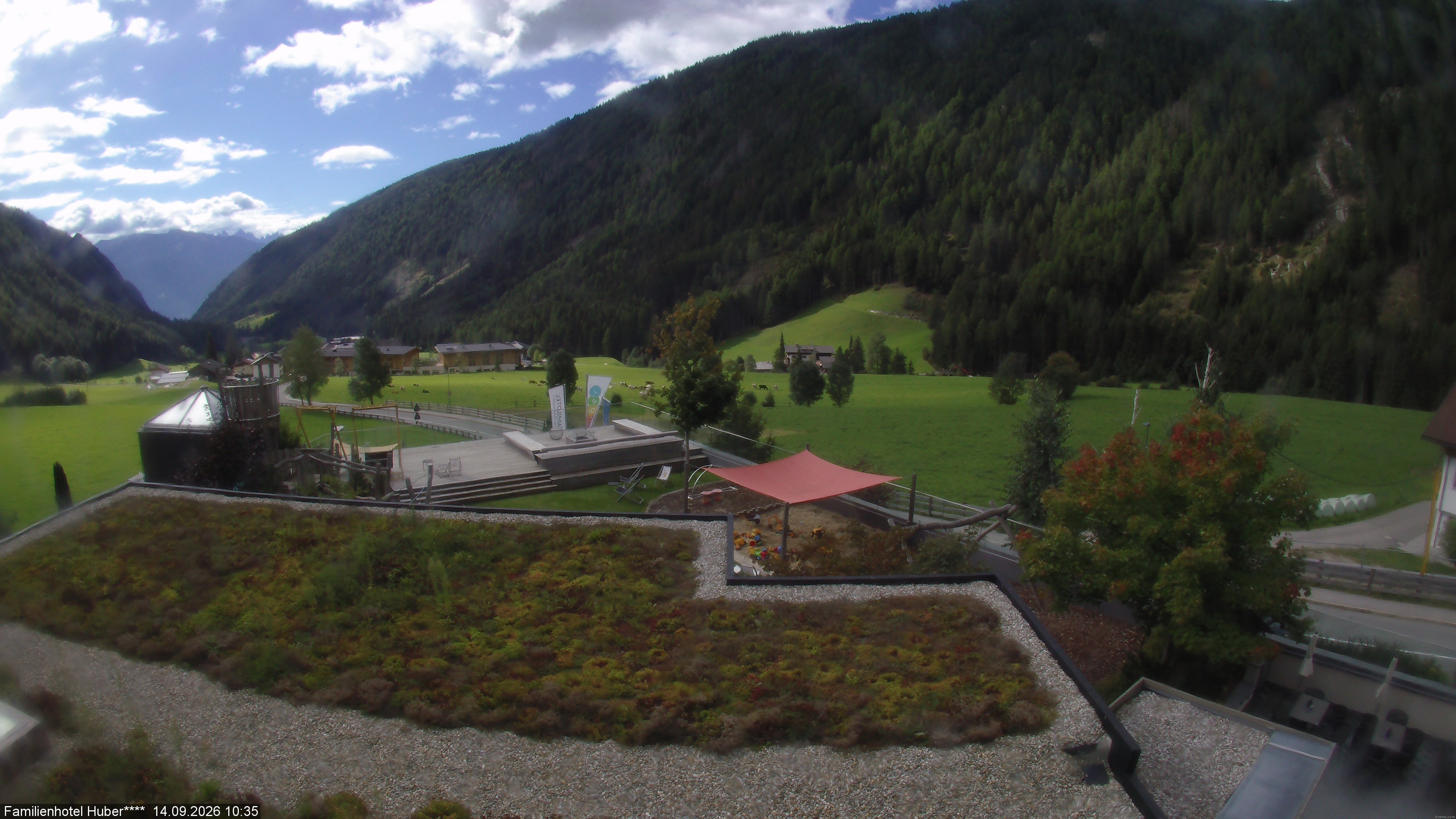 Archiv Foto Webcam Familienhotel Huber - Südtirol