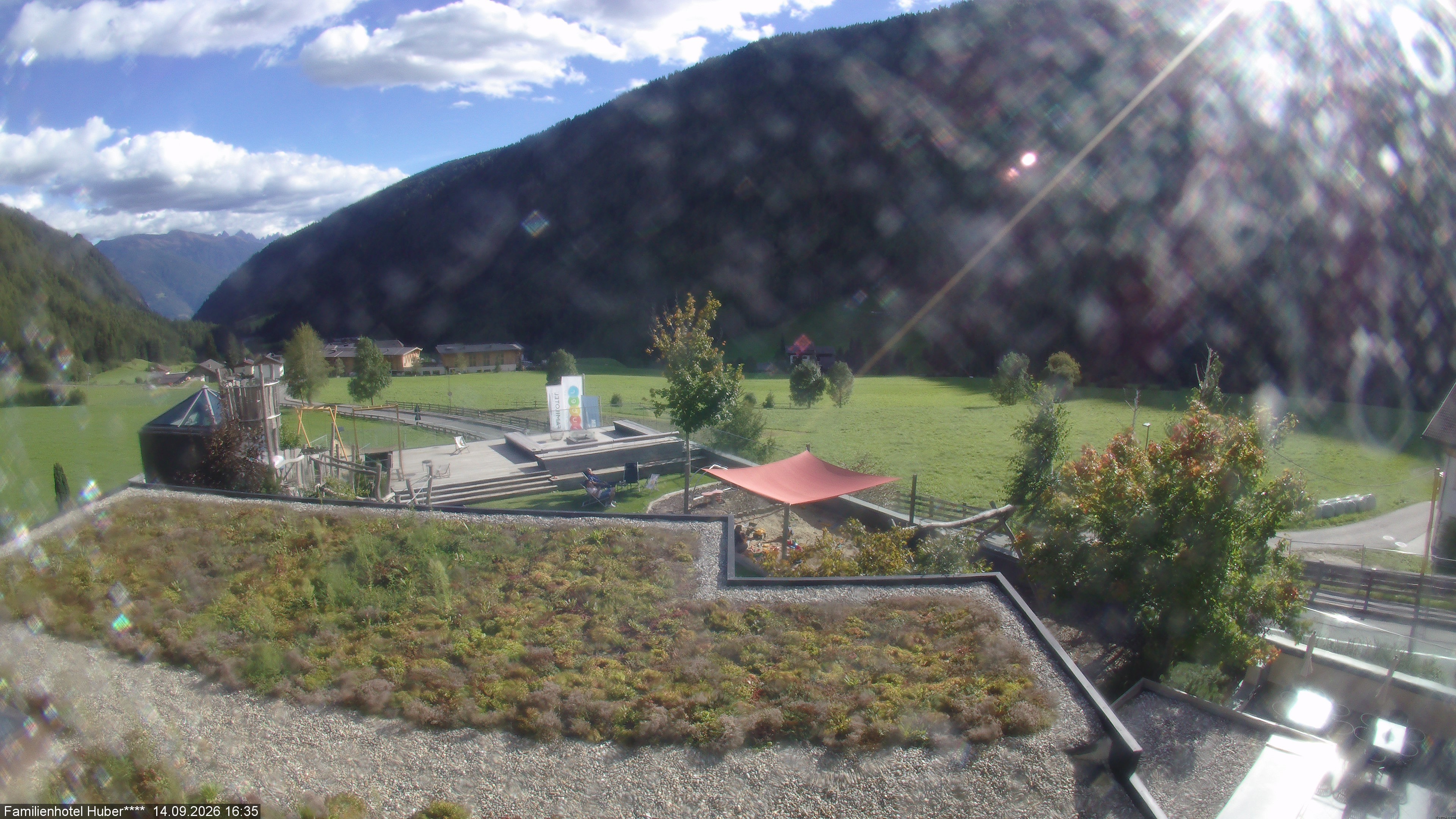 Archiv Foto Webcam Familienhotel Huber - Südtirol