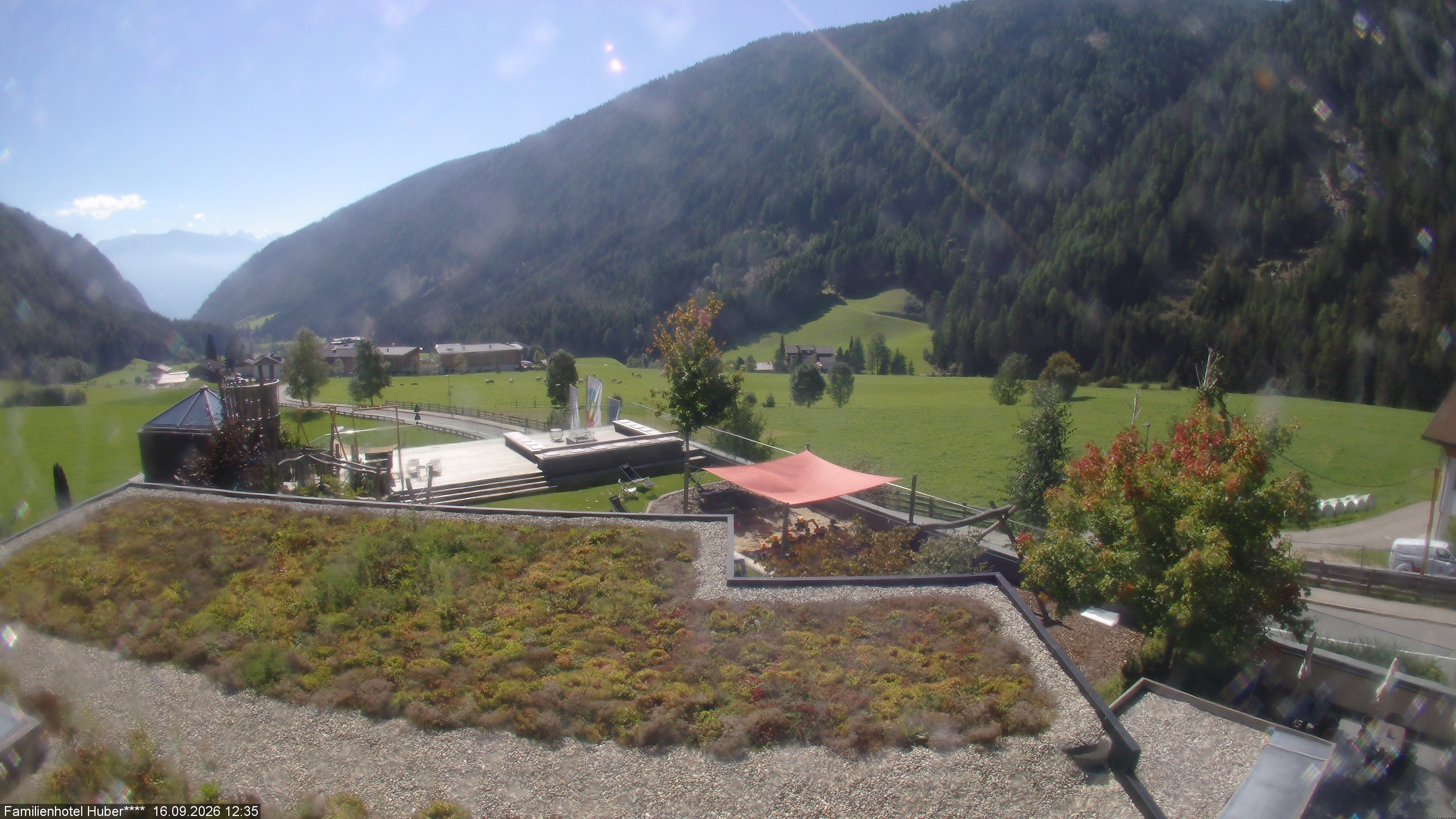 Archiv Foto Webcam Familienhotel Huber - Südtirol