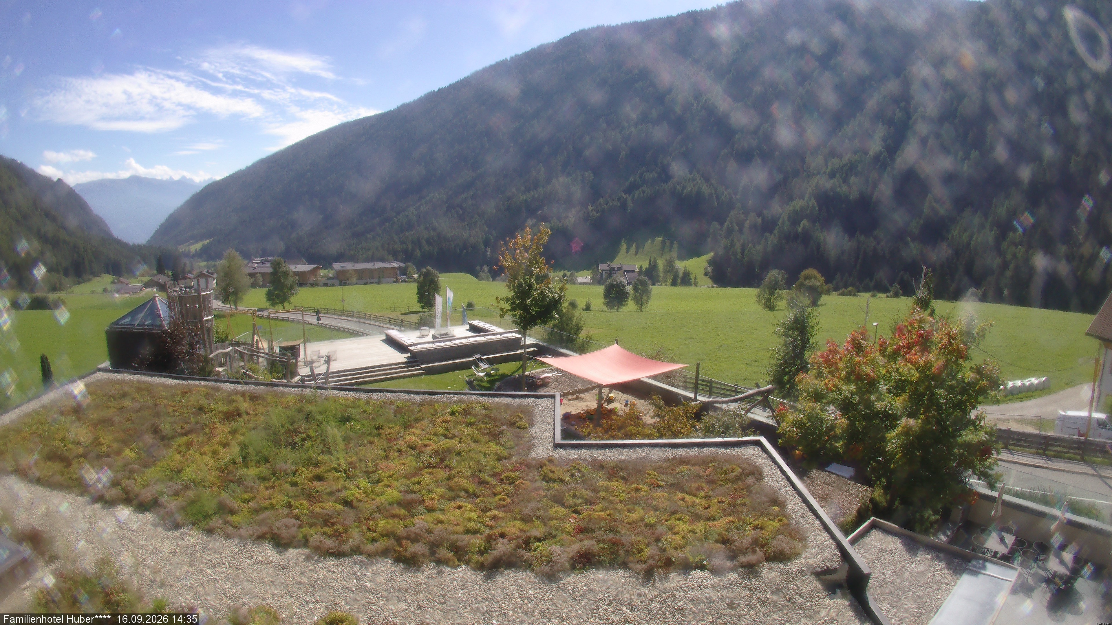 Archiv Foto Webcam Familienhotel Huber - Südtirol