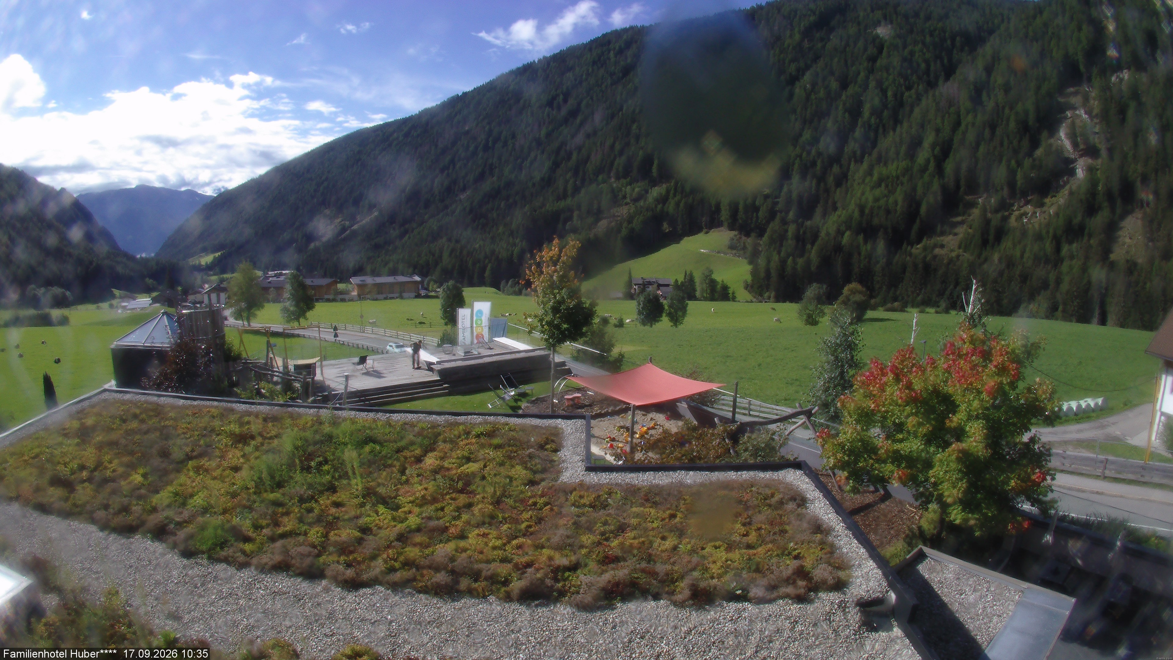 Archiv Foto Webcam Familienhotel Huber - Südtirol