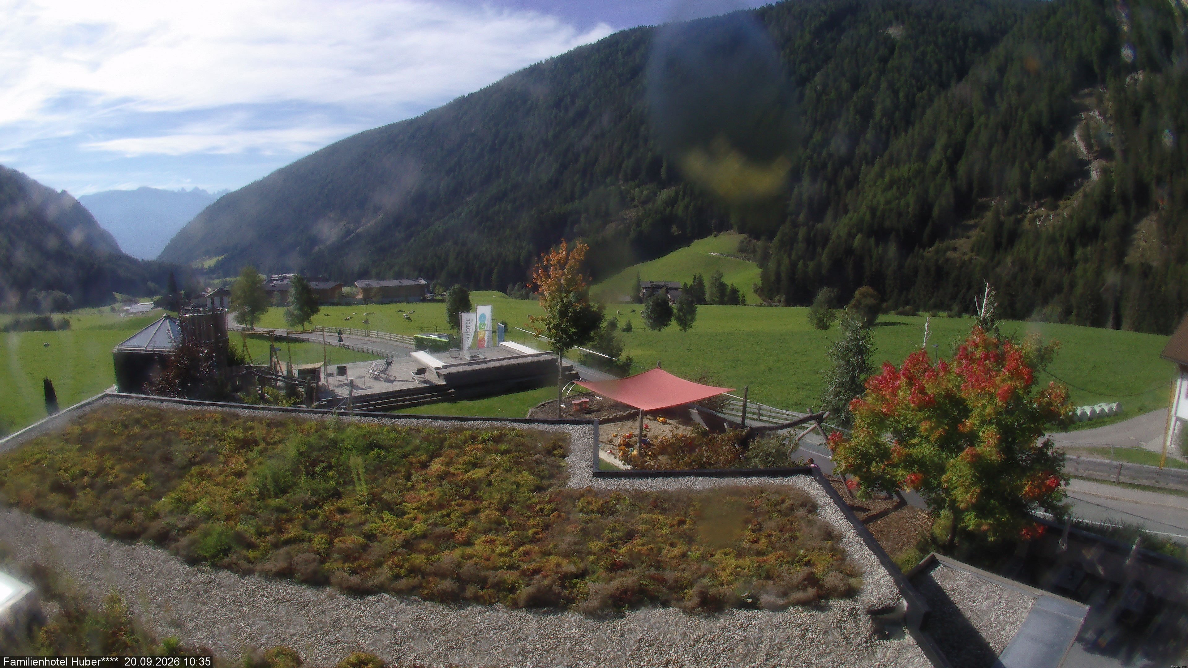 Archiv Foto Webcam Familienhotel Huber - Südtirol