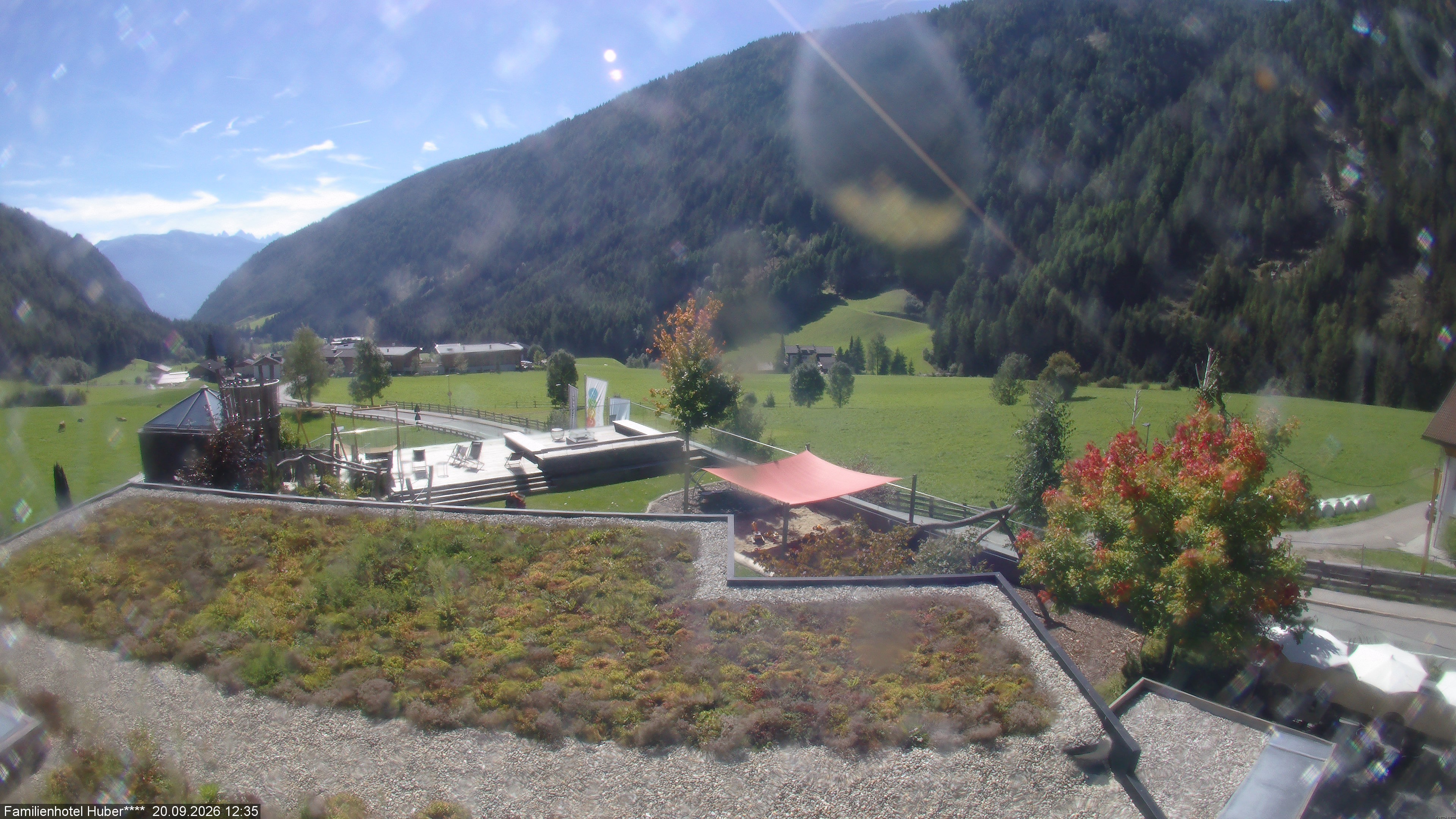 Archiv Foto Webcam Familienhotel Huber - Südtirol