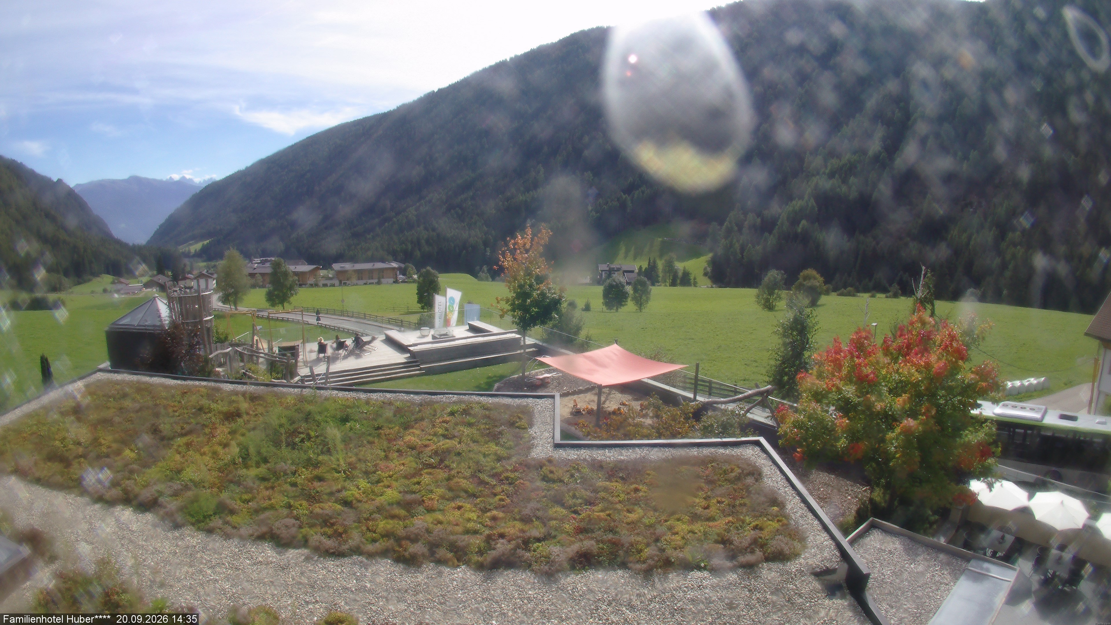 Archiv Foto Webcam Familienhotel Huber - Südtirol