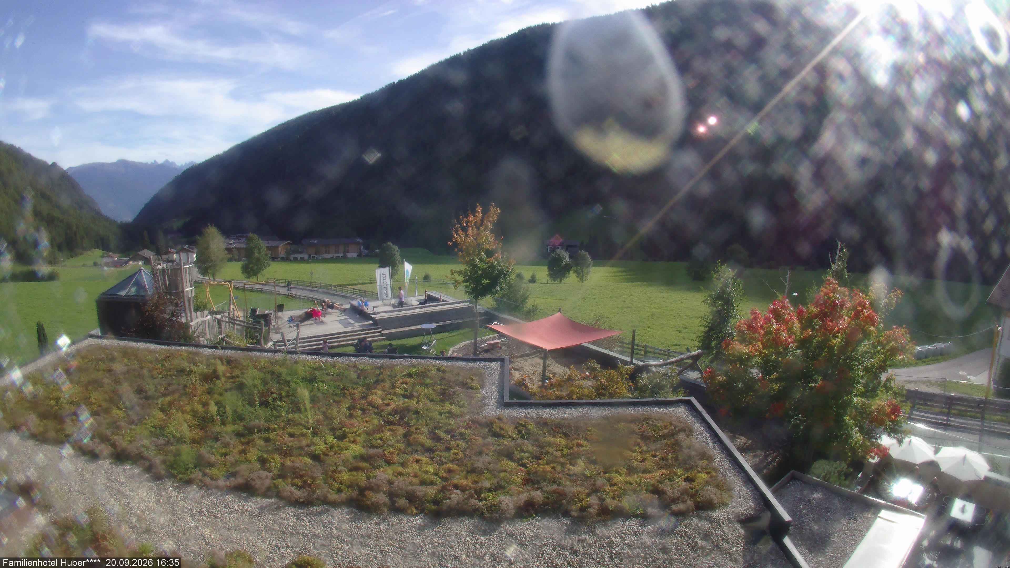 Archiv Foto Webcam Familienhotel Huber - Südtirol