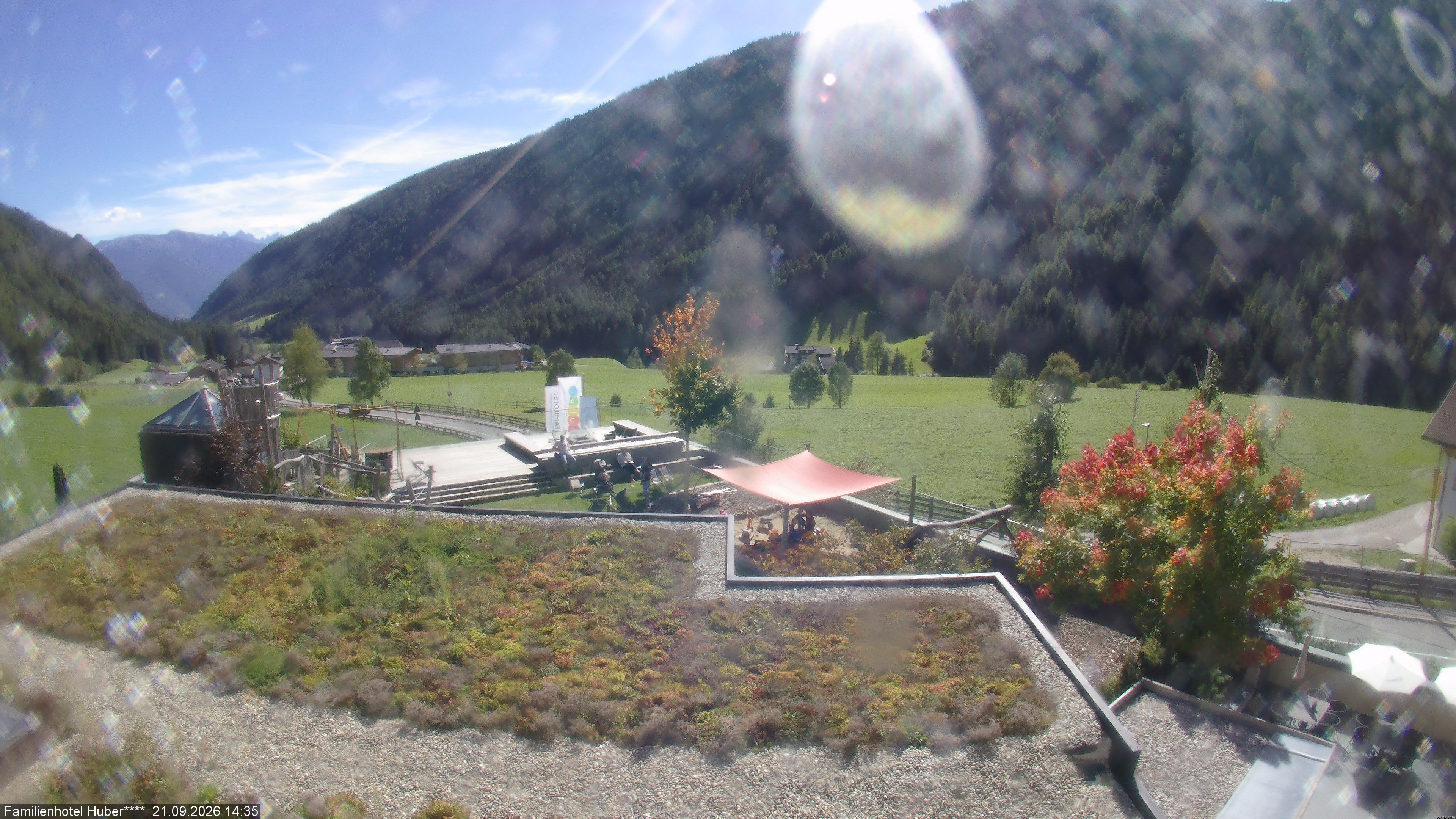 Archiv Foto Webcam Familienhotel Huber - Südtirol