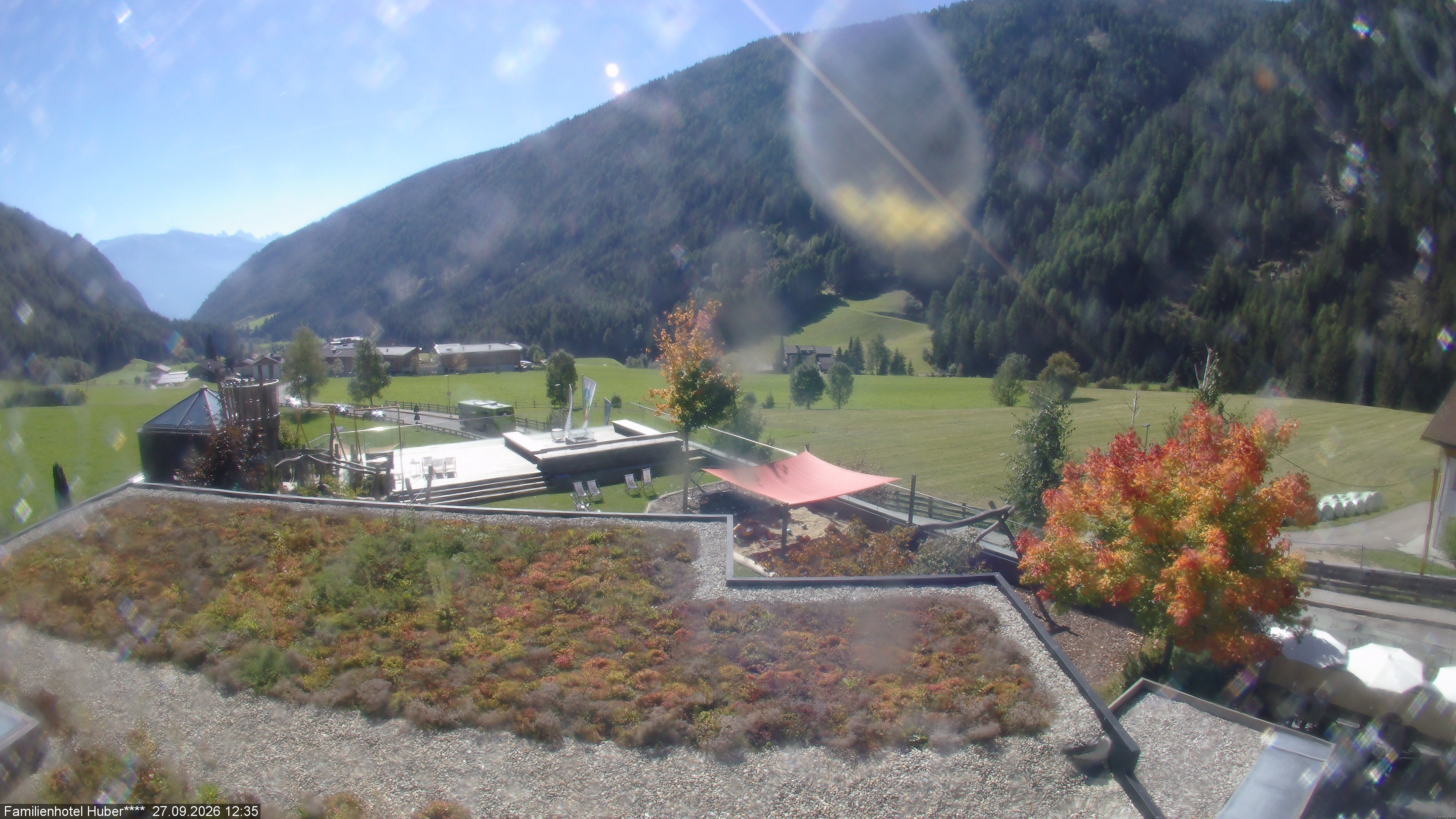 Archiv Foto Webcam Familienhotel Huber - Südtirol