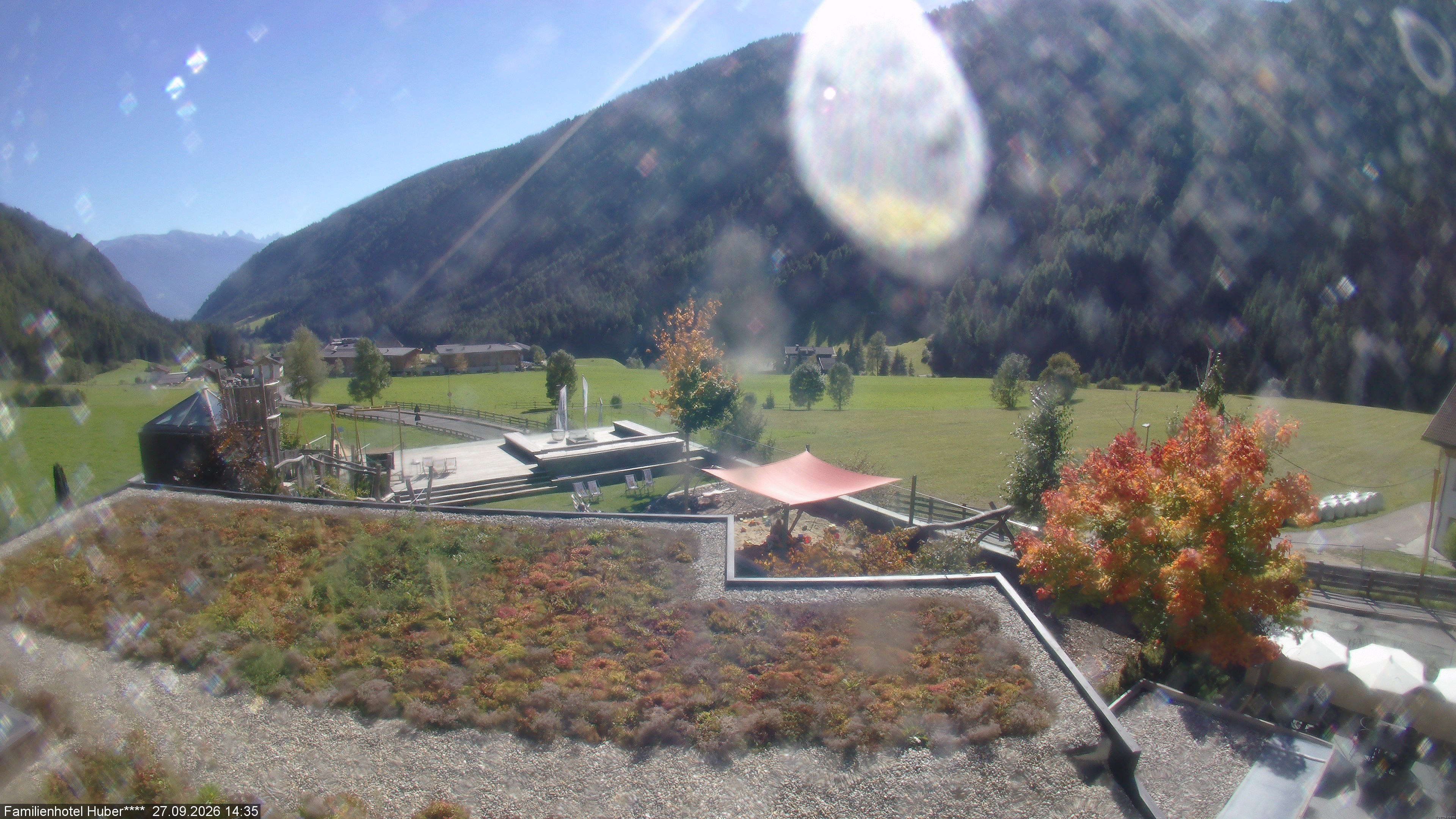 Archiv Foto Webcam Familienhotel Huber - Südtirol