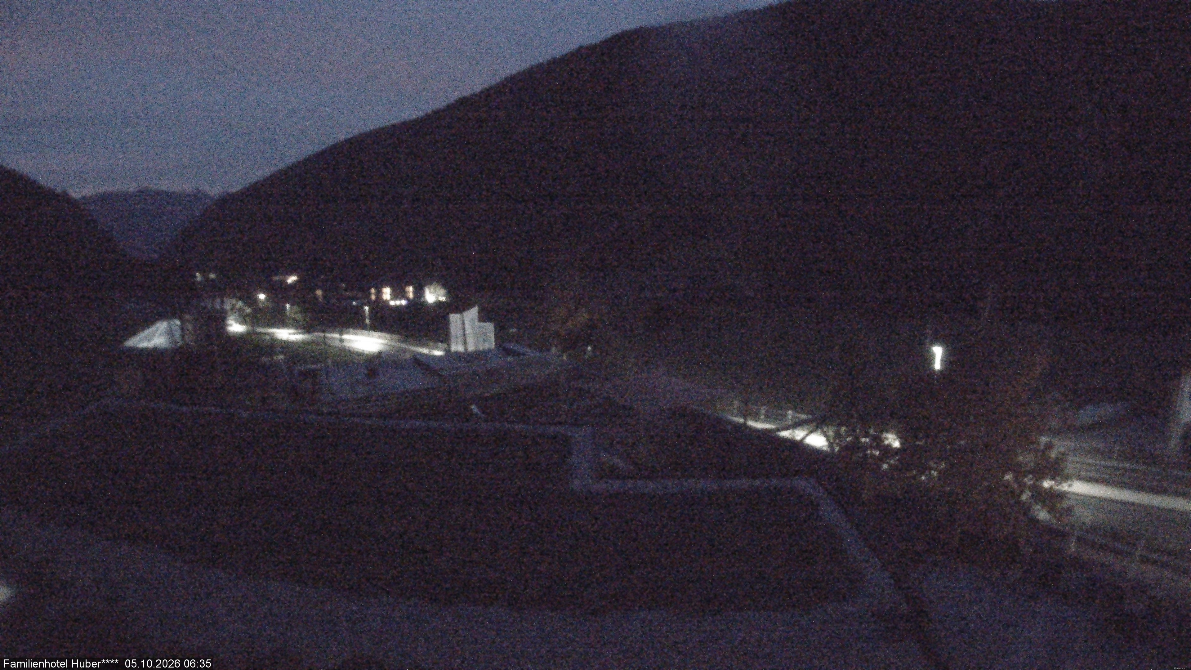 Archived image Webcam Family Hotel Huber (South Tyrol)