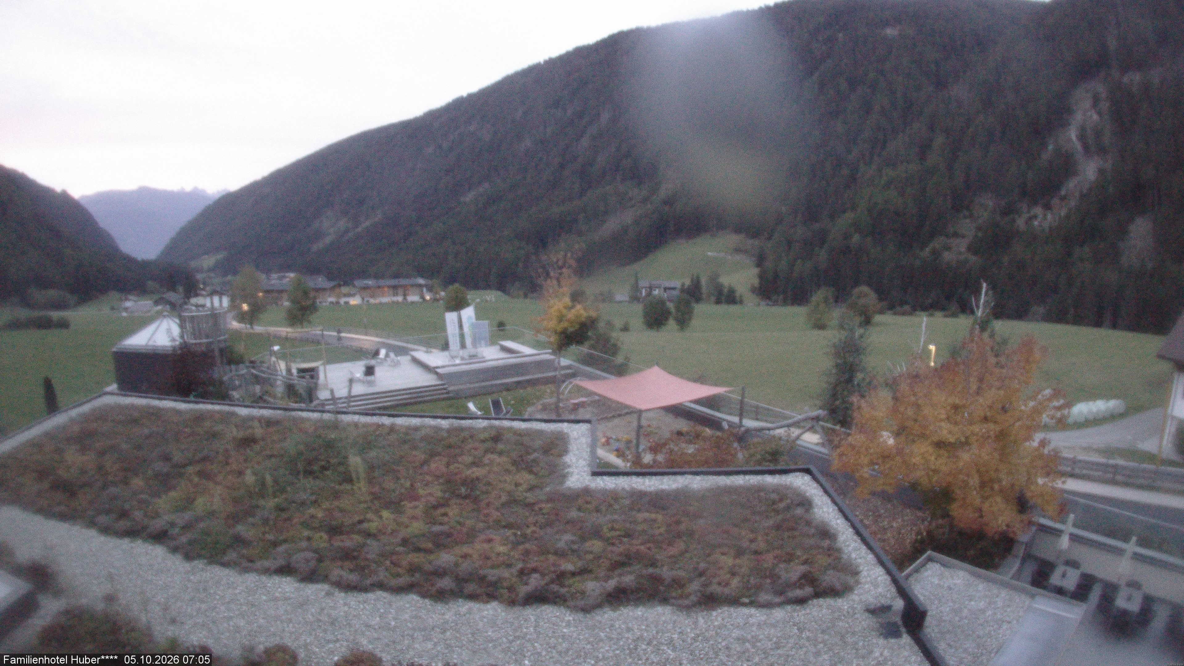 Archived image Webcam Family Hotel Huber (South Tyrol)