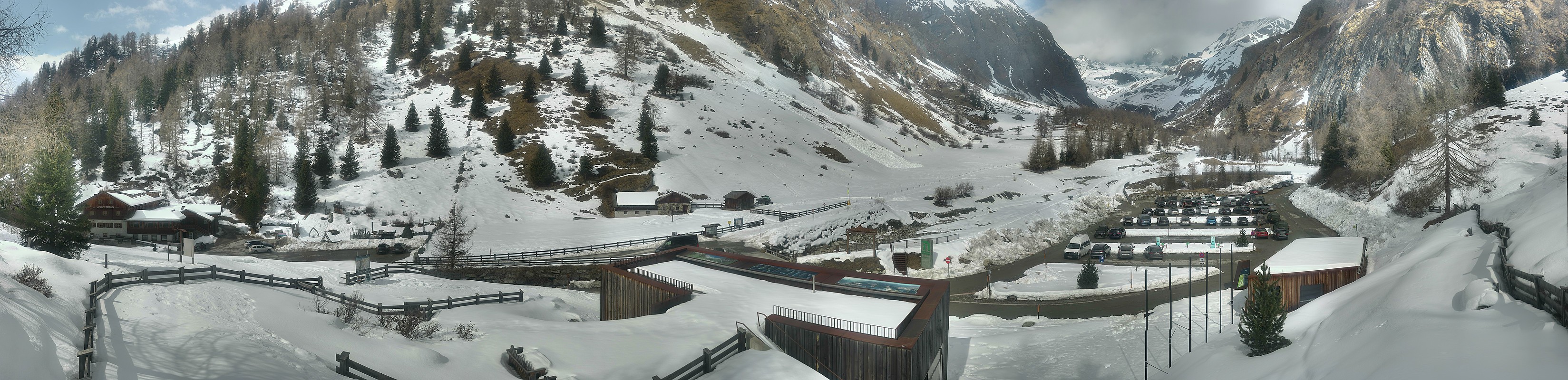 Archiv Foto Webcam Kalser Glocknerstraße - der Weg zum königlichen Ausblick