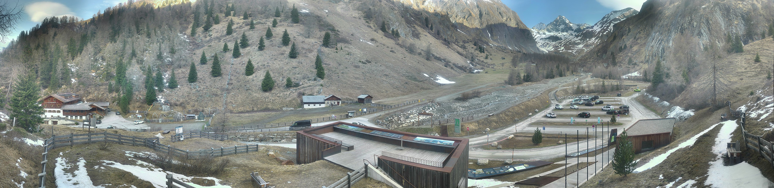 Archiv Foto Webcam Kalser Glocknerstraße - der Weg zum königlichen Ausblick