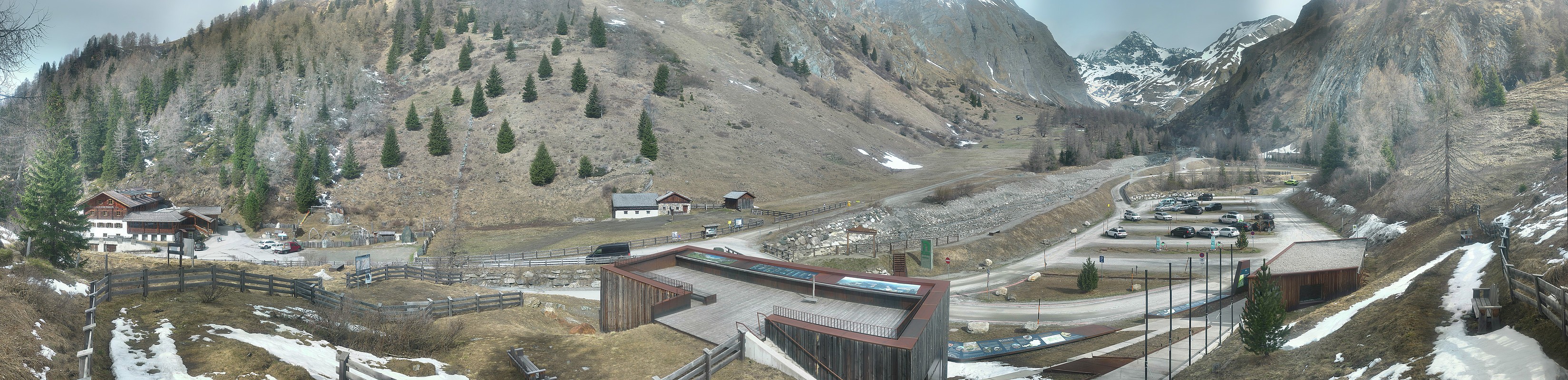 Archiv Foto Webcam Kalser Glocknerstraße - der Weg zum königlichen Ausblick