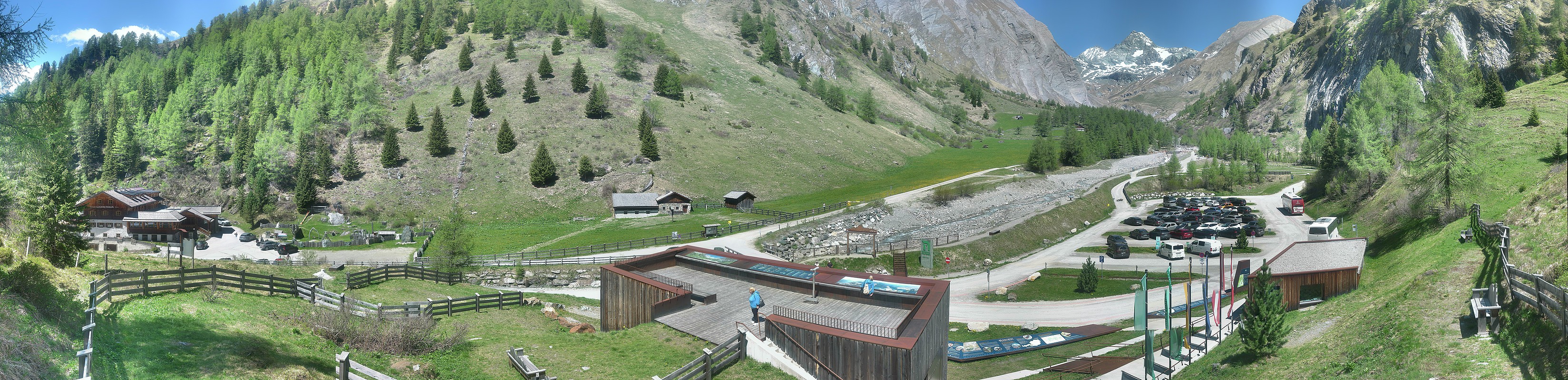Archiv Foto Webcam Kalser Glocknerstraße - der Weg zum königlichen Ausblick