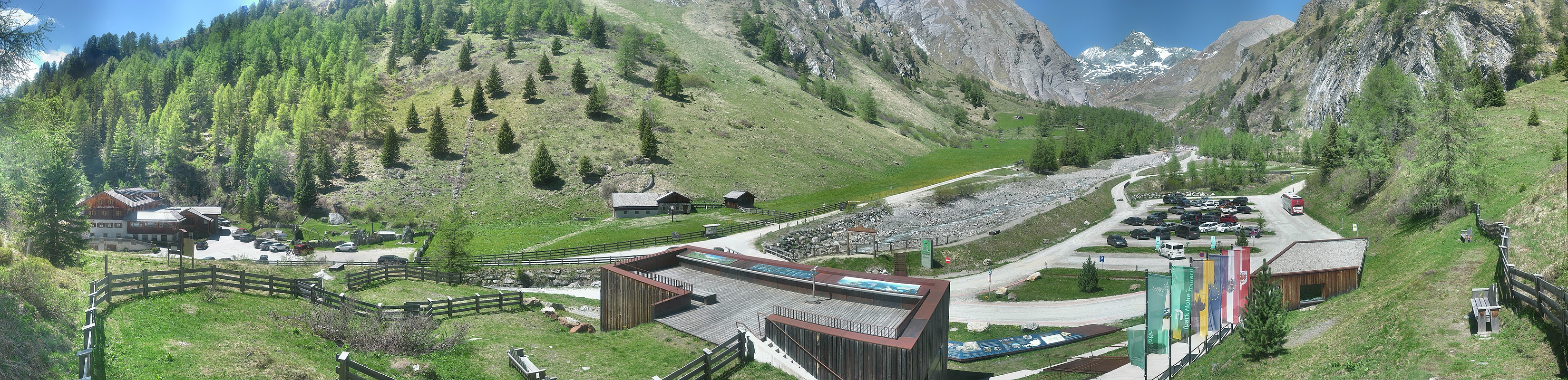 Archiv Foto Webcam Kalser Glocknerstraße - der Weg zum königlichen Ausblick
