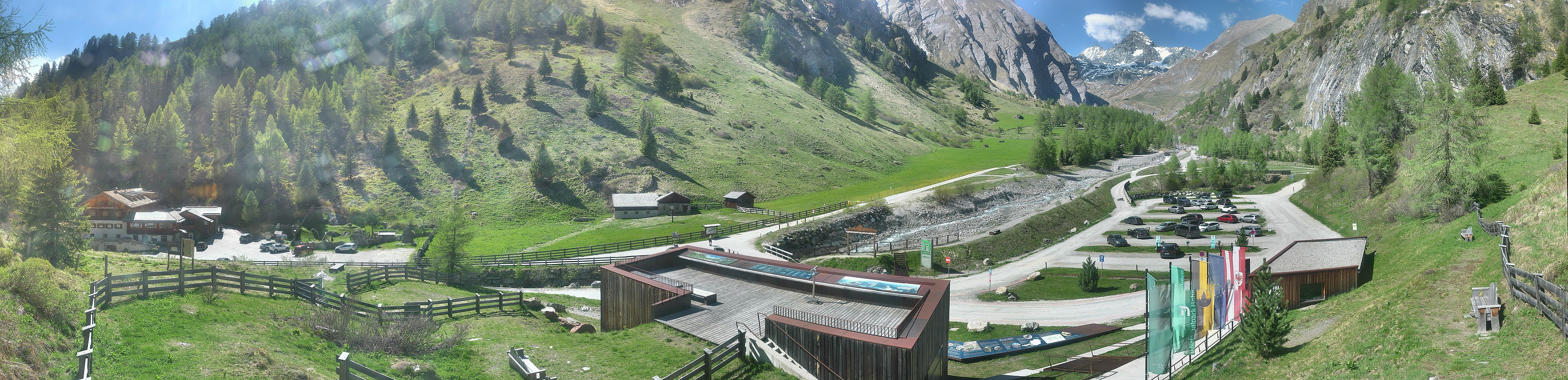 Archiv Foto Webcam Kalser Glocknerstraße - der Weg zum königlichen Ausblick
