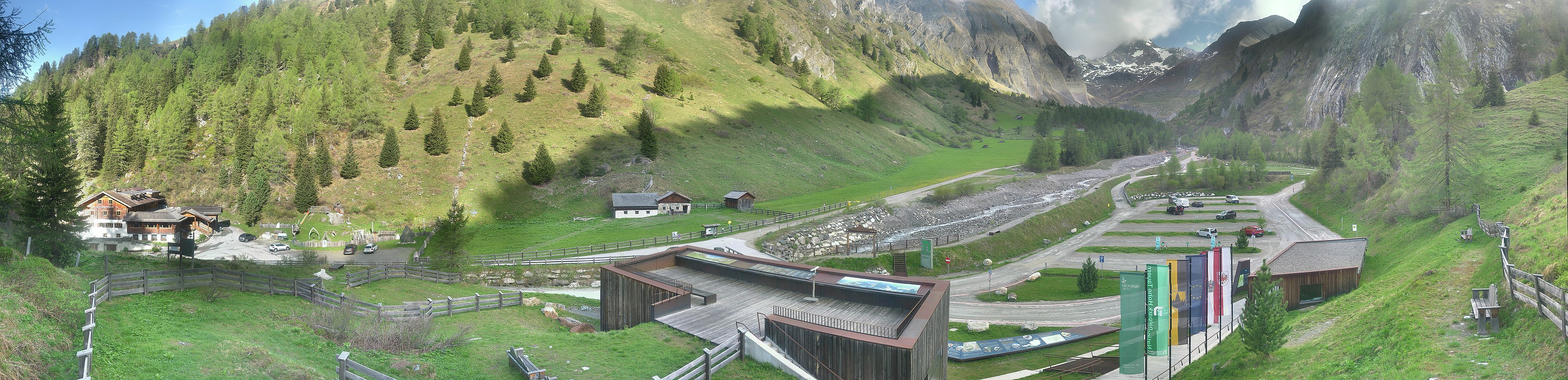 Archiv Foto Webcam Kalser Glocknerstraße - der Weg zum königlichen Ausblick
