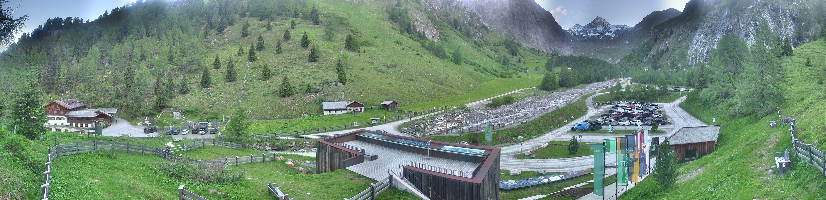 Archiv Foto Webcam Kalser Glocknerstraße - der Weg zum königlichen Ausblick
