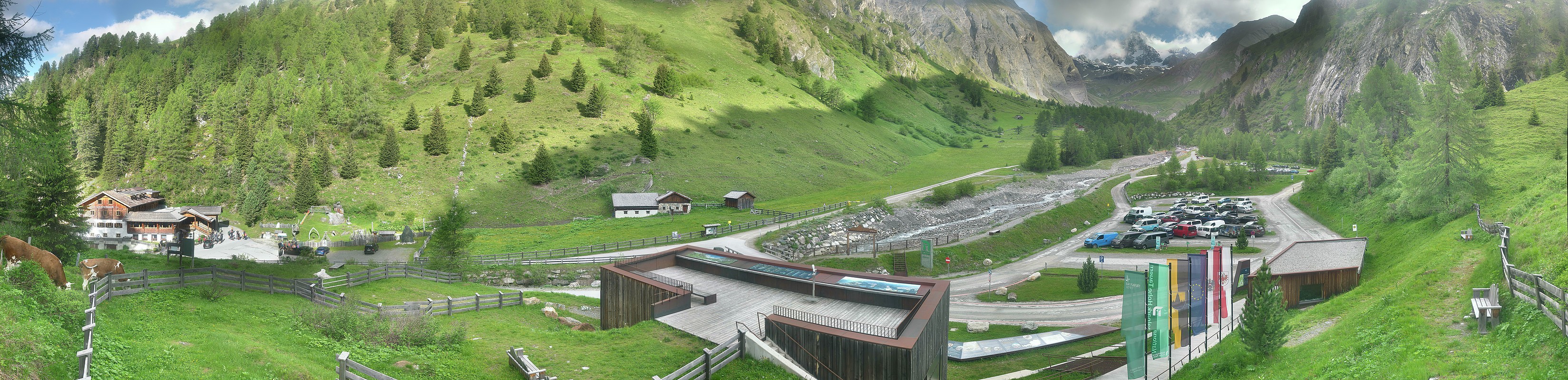 Archiv Foto Webcam Kalser Glocknerstraße - der Weg zum königlichen Ausblick