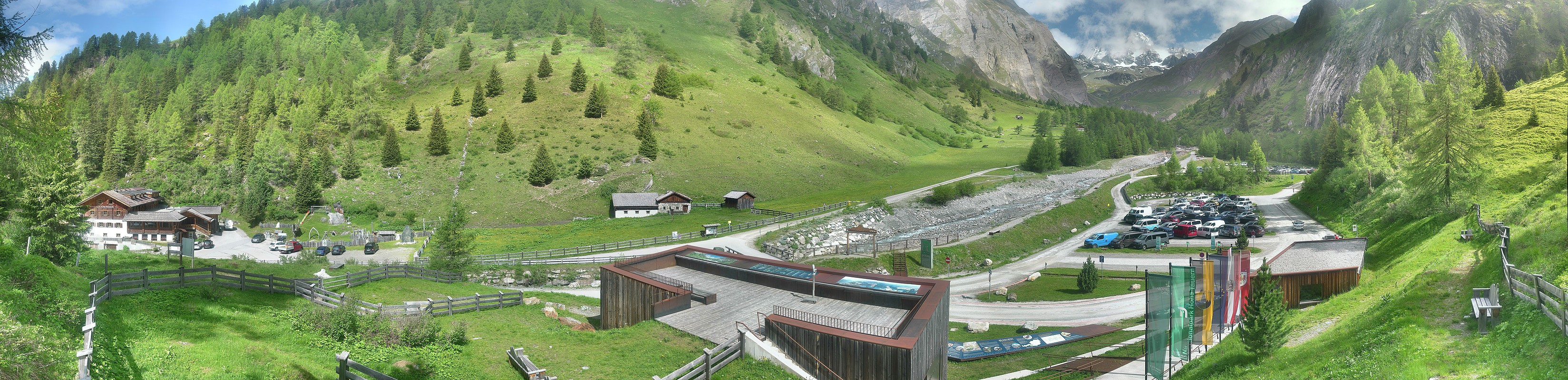 Archiv Foto Webcam Kalser Glocknerstraße - der Weg zum königlichen Ausblick